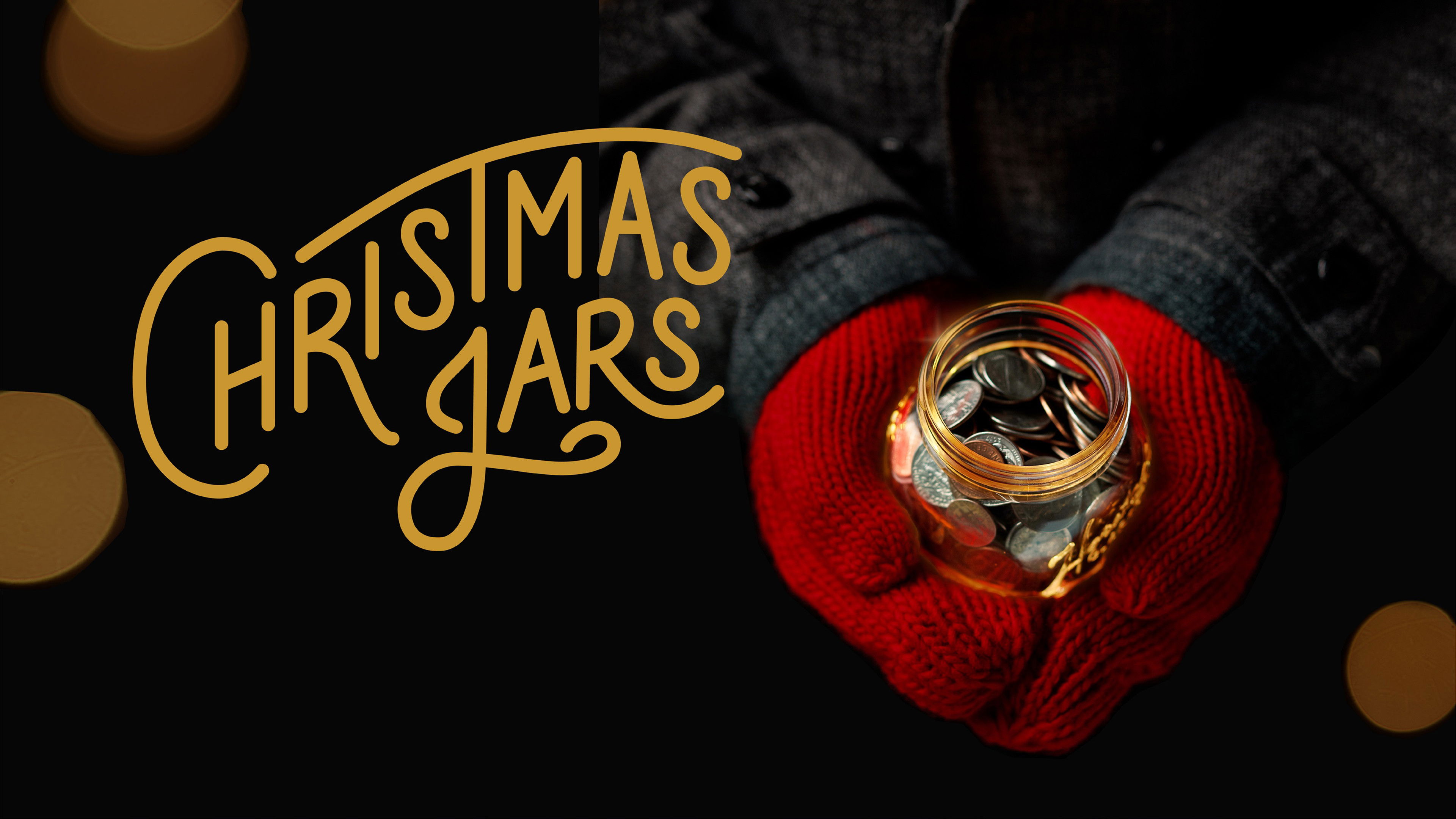 Christmas Jars scene photo