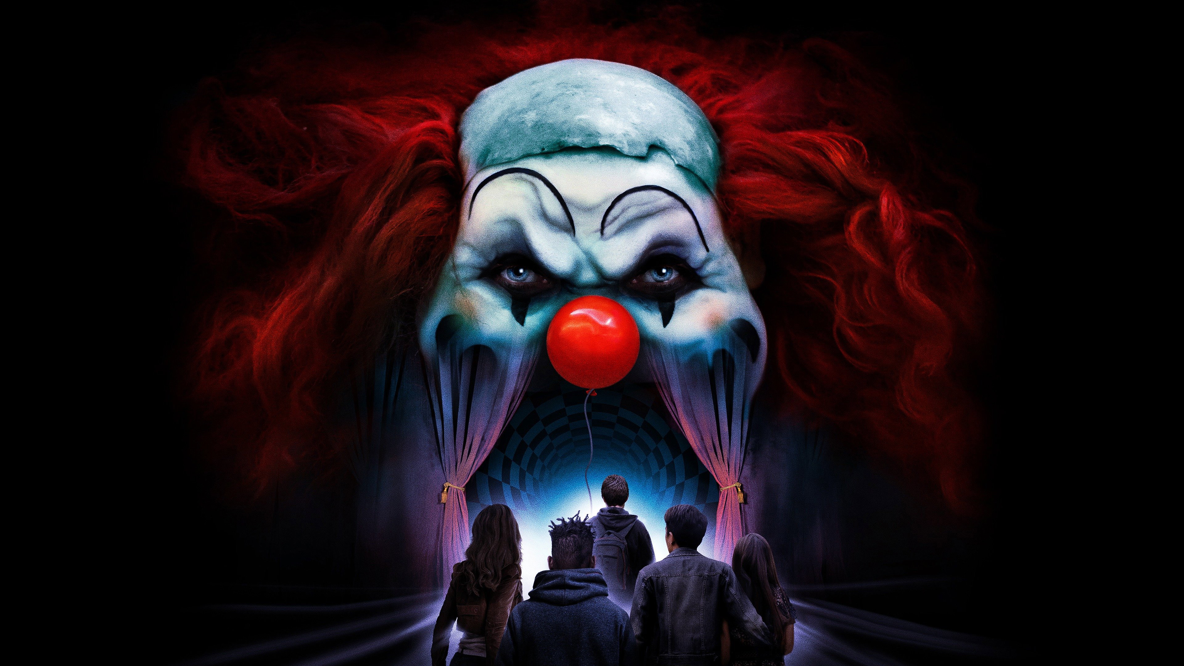 Clown scene photo
