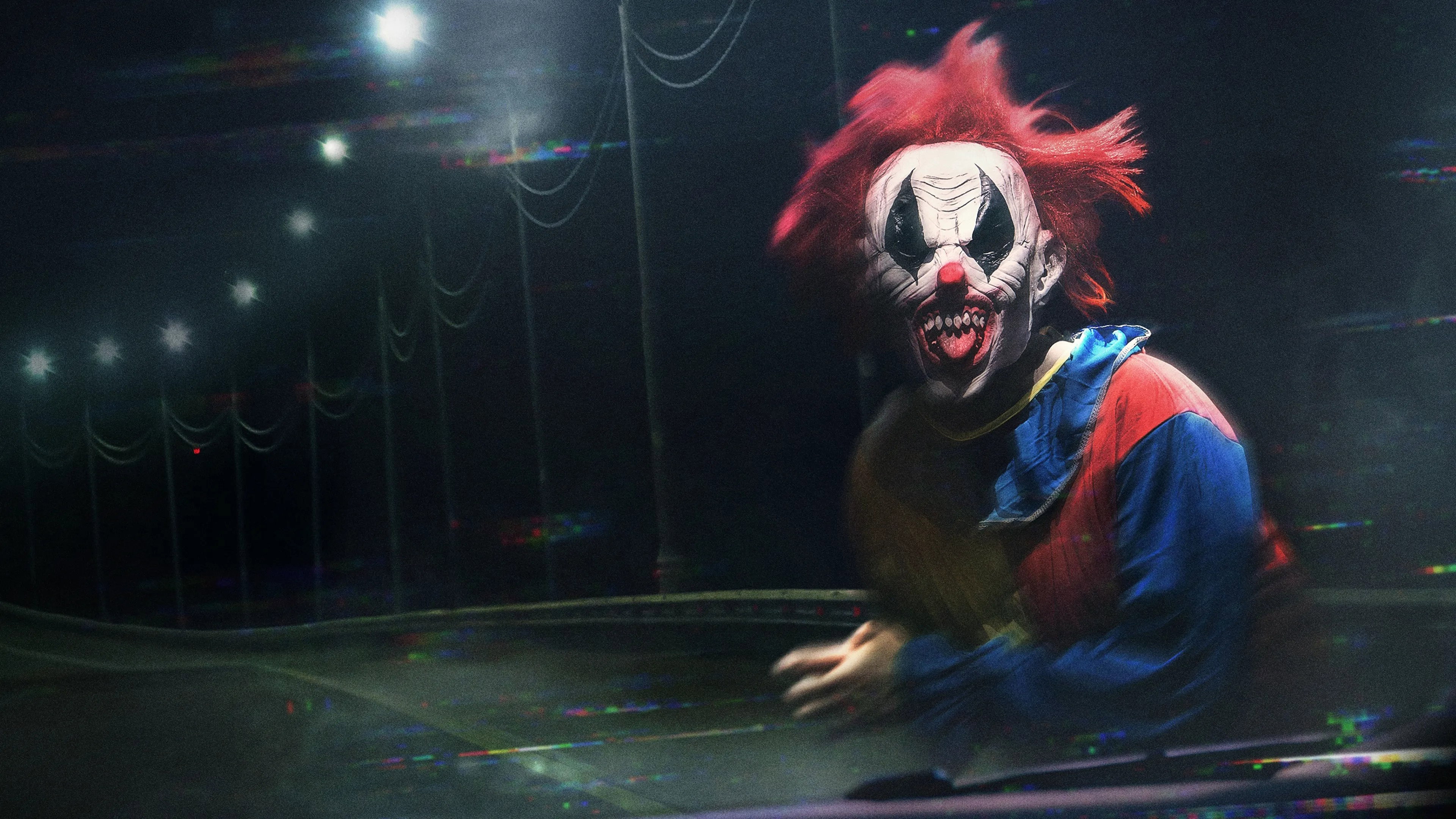 Clown Panic scene photo