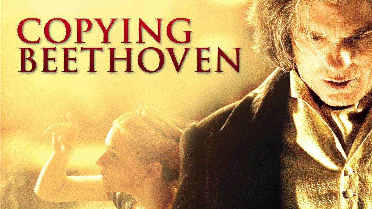 Copying Beethoven scene photo