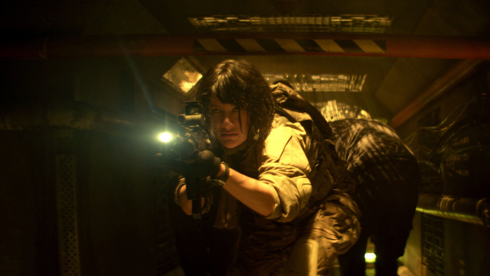 Crawlspace scene photo