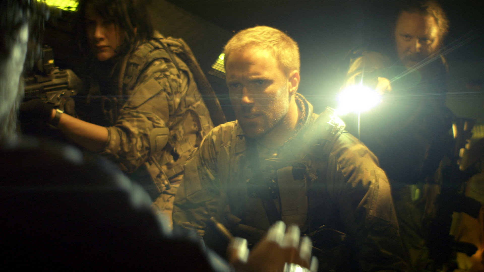 Crawlspace scene photo
