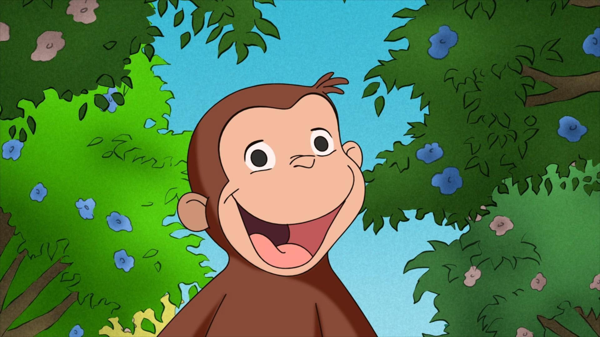 Curious George Swings Into Spring scene photo