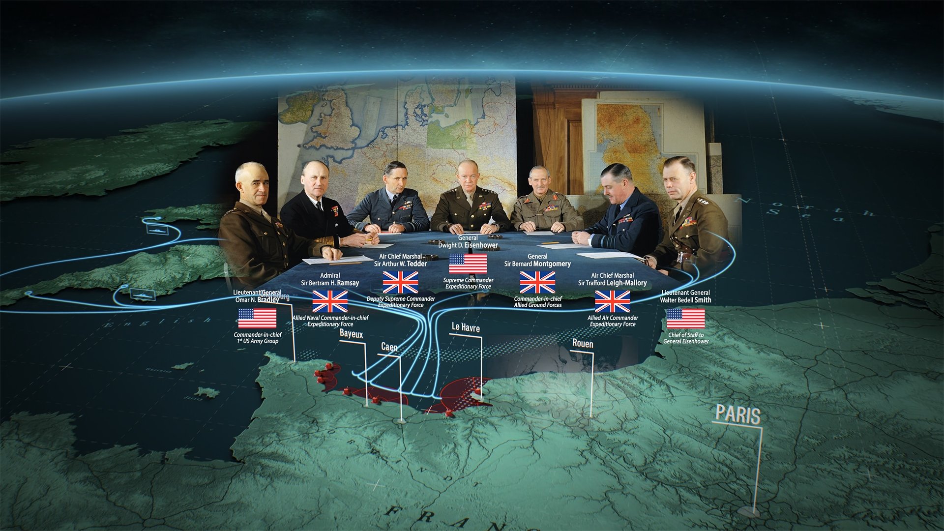 D-Day: Normandy 1944 scene photo