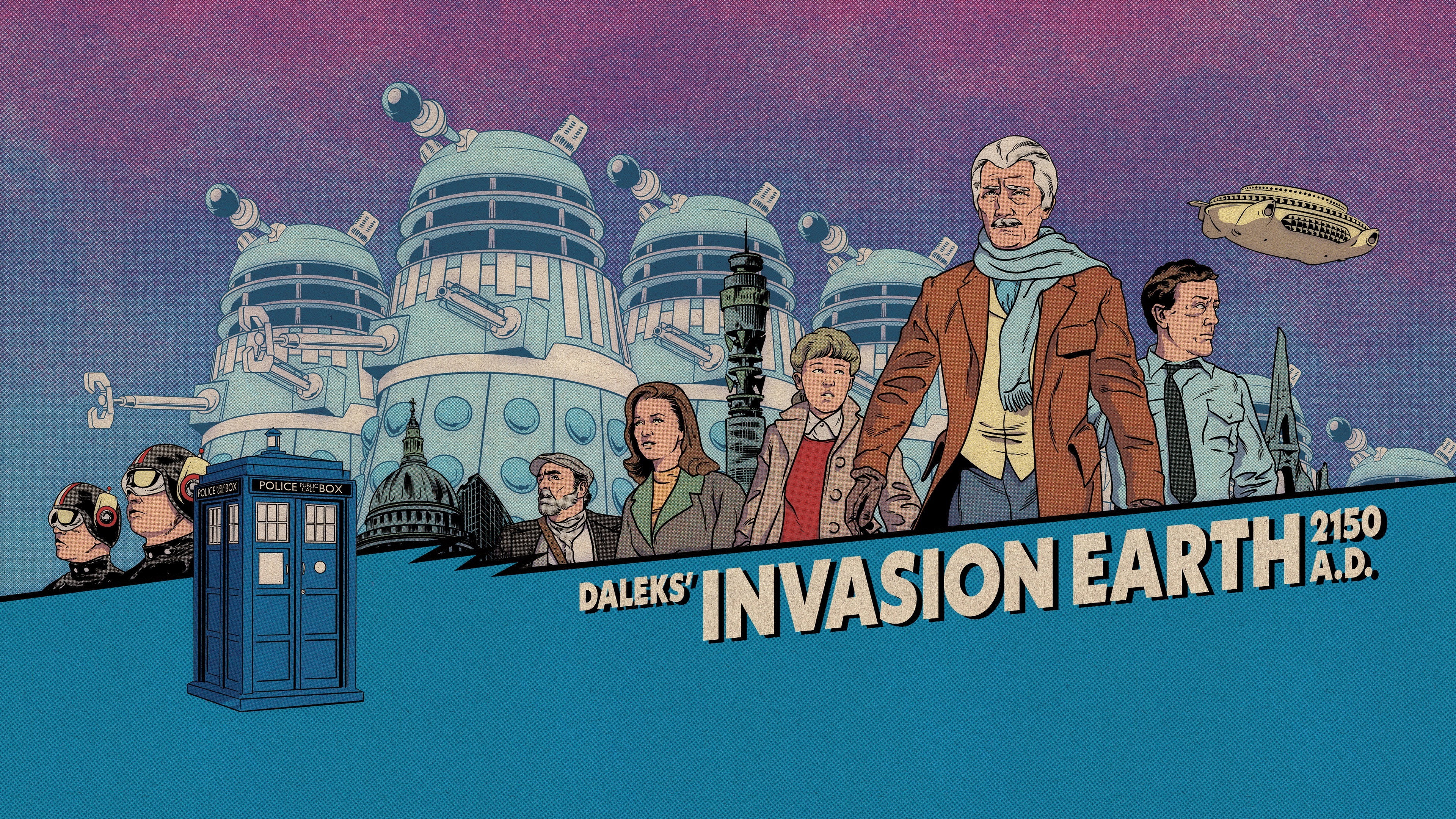 Daleks' Invasion Earth 2150 A.D. scene photo