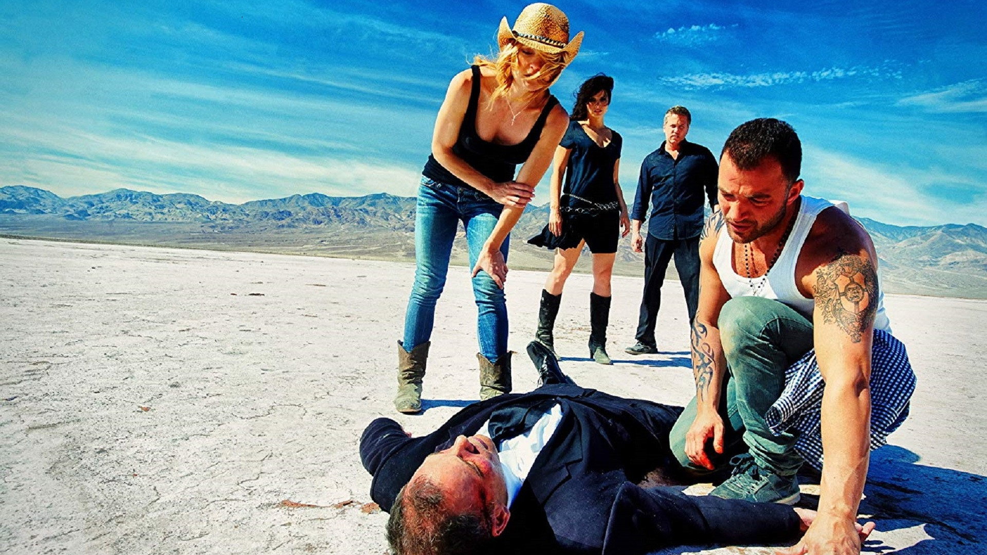 Death Valley scene photo
