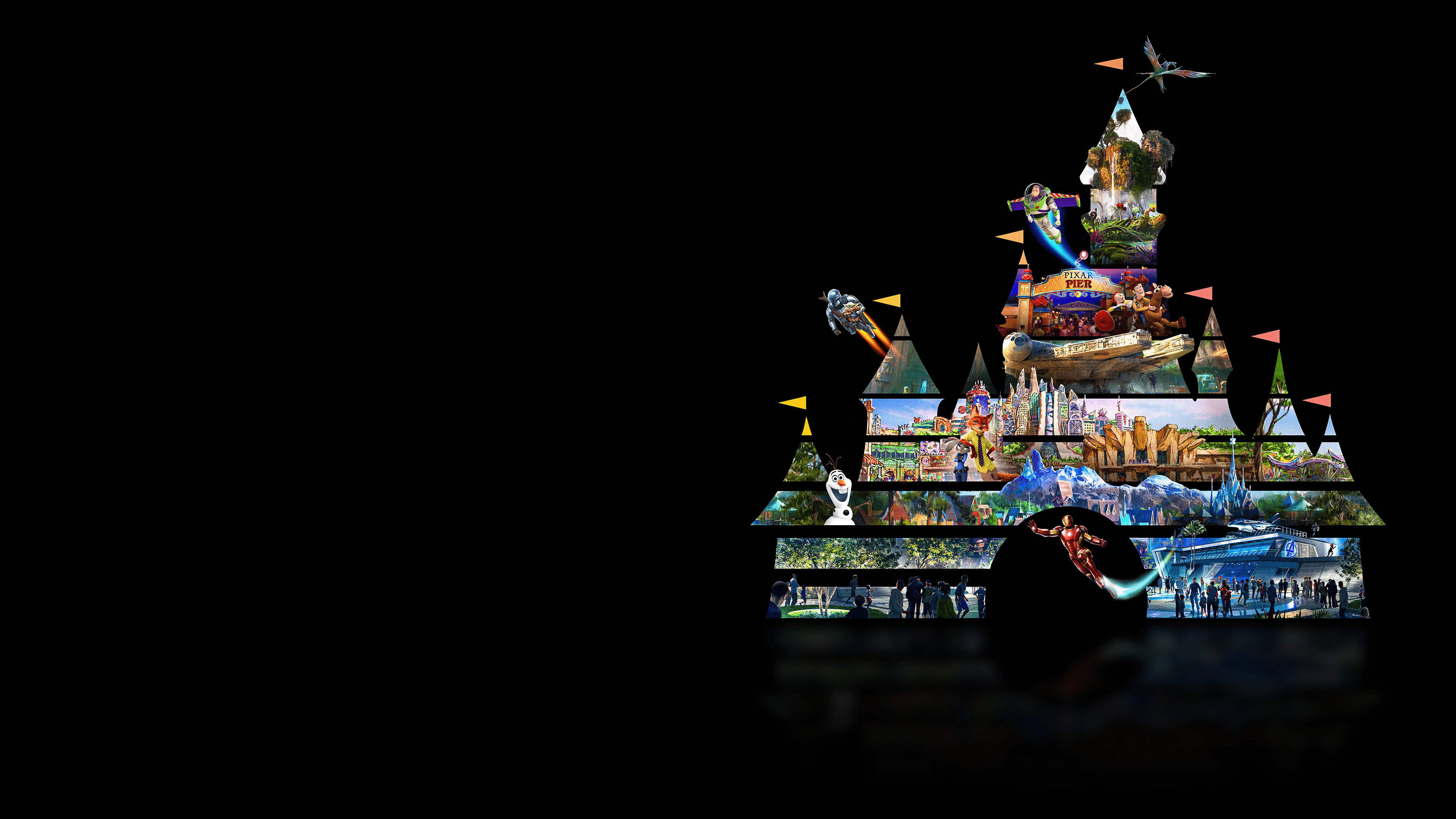 Disney Worldbuilders scene photo