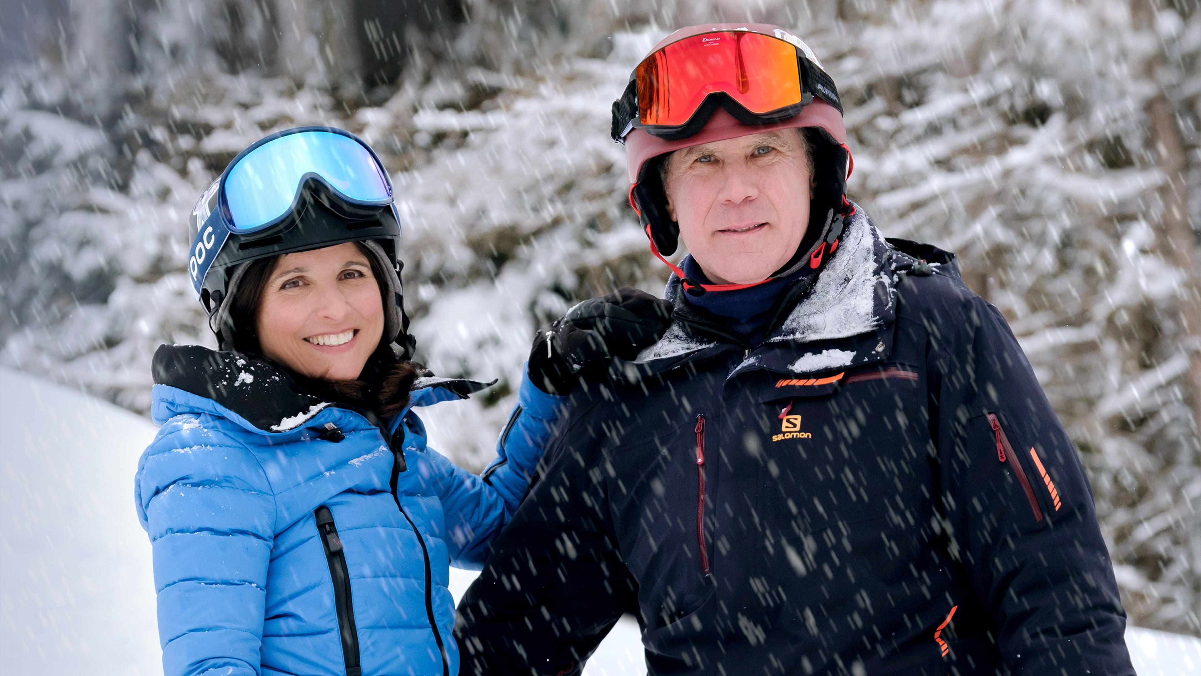 Downhill scene photo