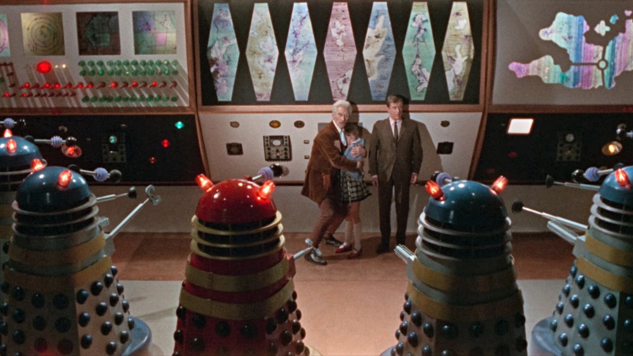 Dr. Who and the Daleks scene photo