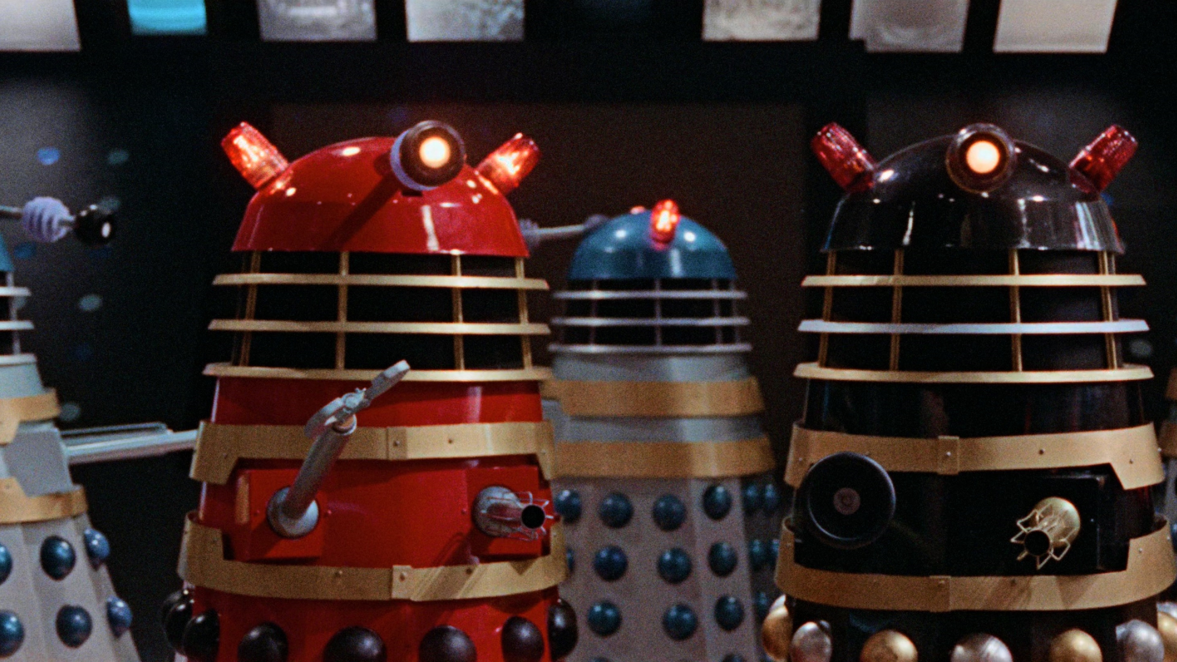 Dr. Who and the Daleks scene photo