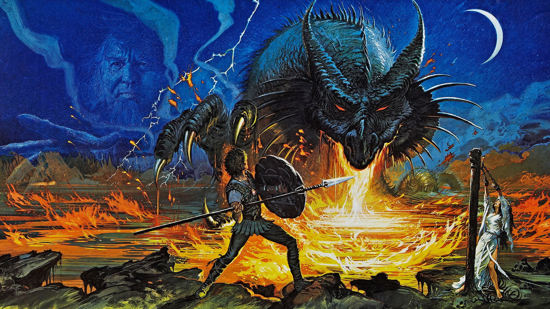 Dragonslayer scene photo