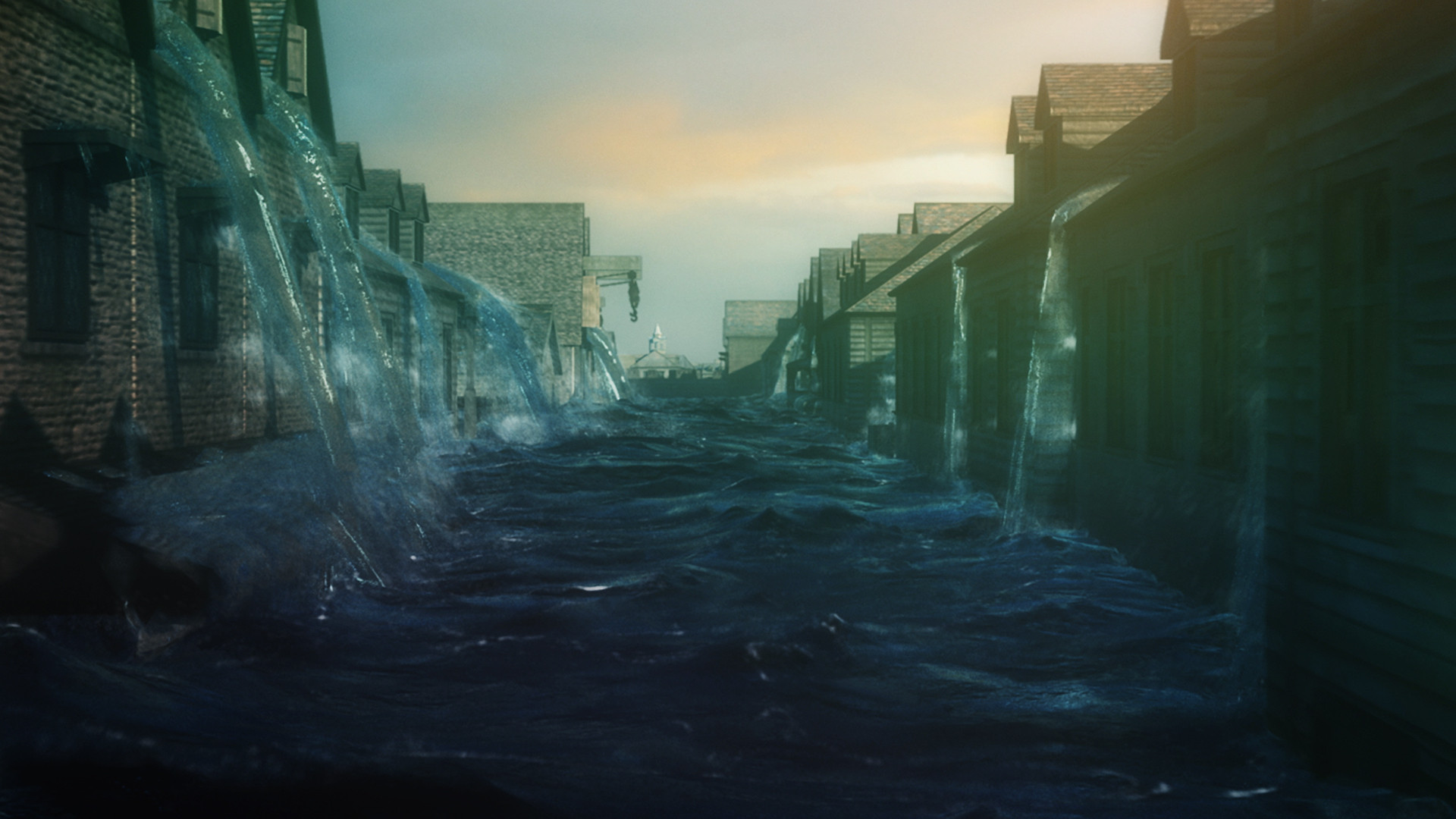 Drain the Sunken Pirate City scene photo
