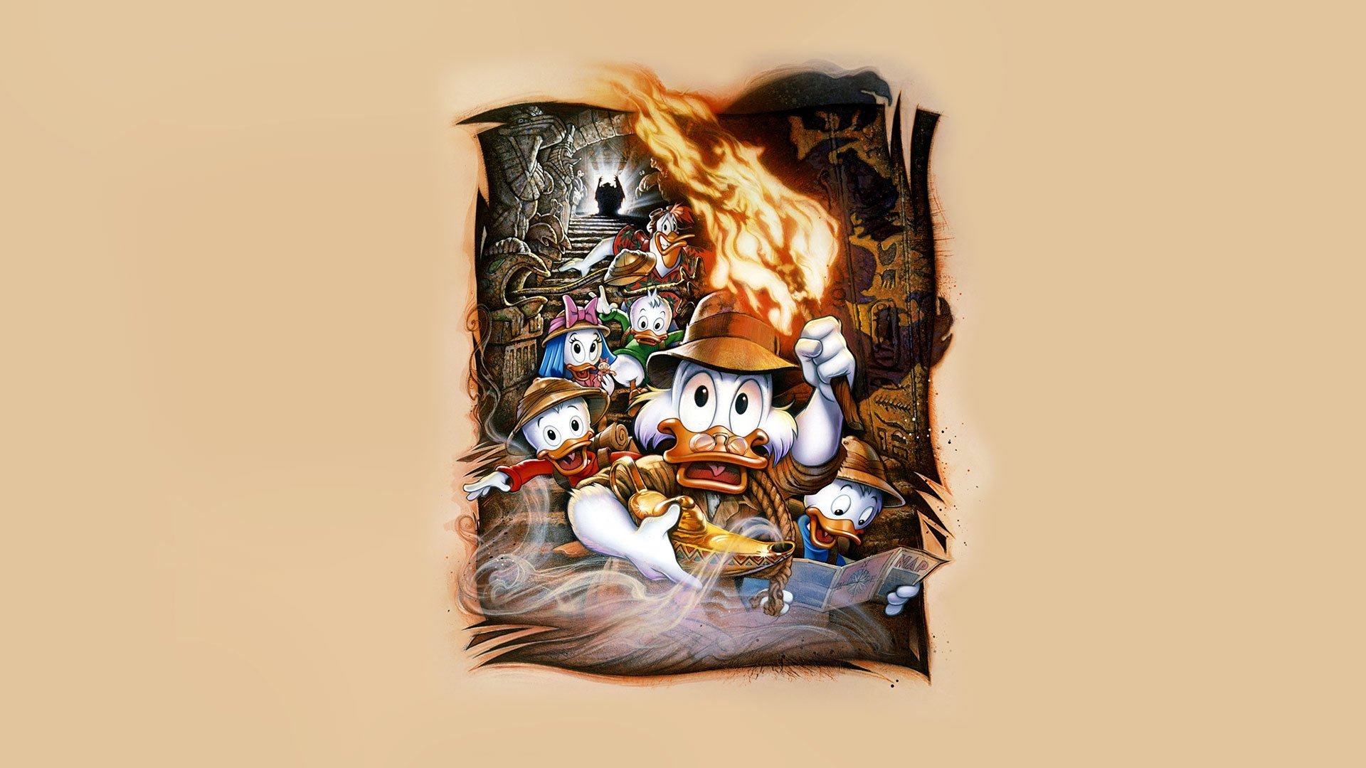 DuckTales: The Movie - Treasure of the Lost Lamp scene photo