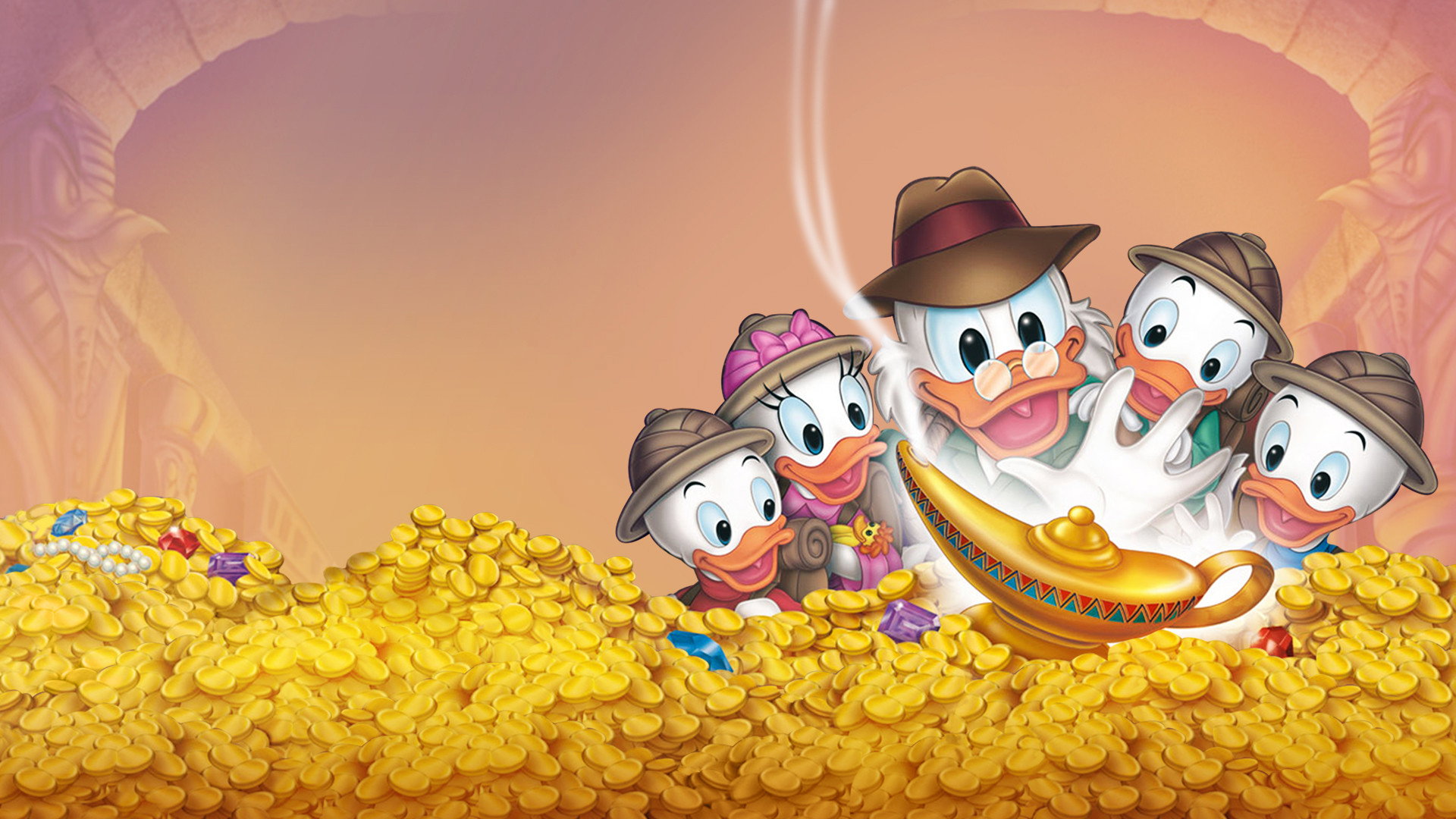 DuckTales: The Movie - Treasure of the Lost Lamp scene photo