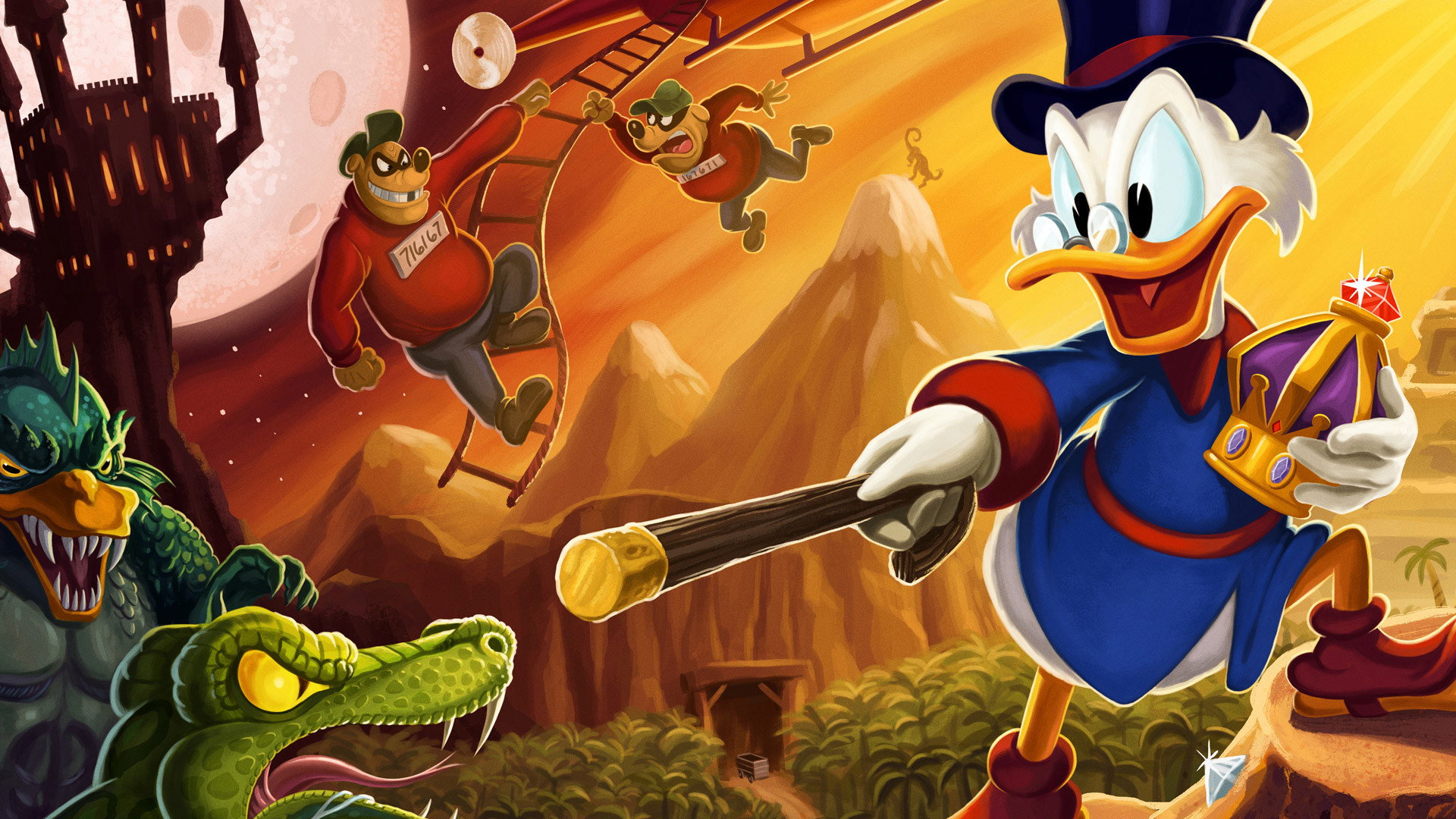 DuckTales: The Movie - Treasure of the Lost Lamp scene photo