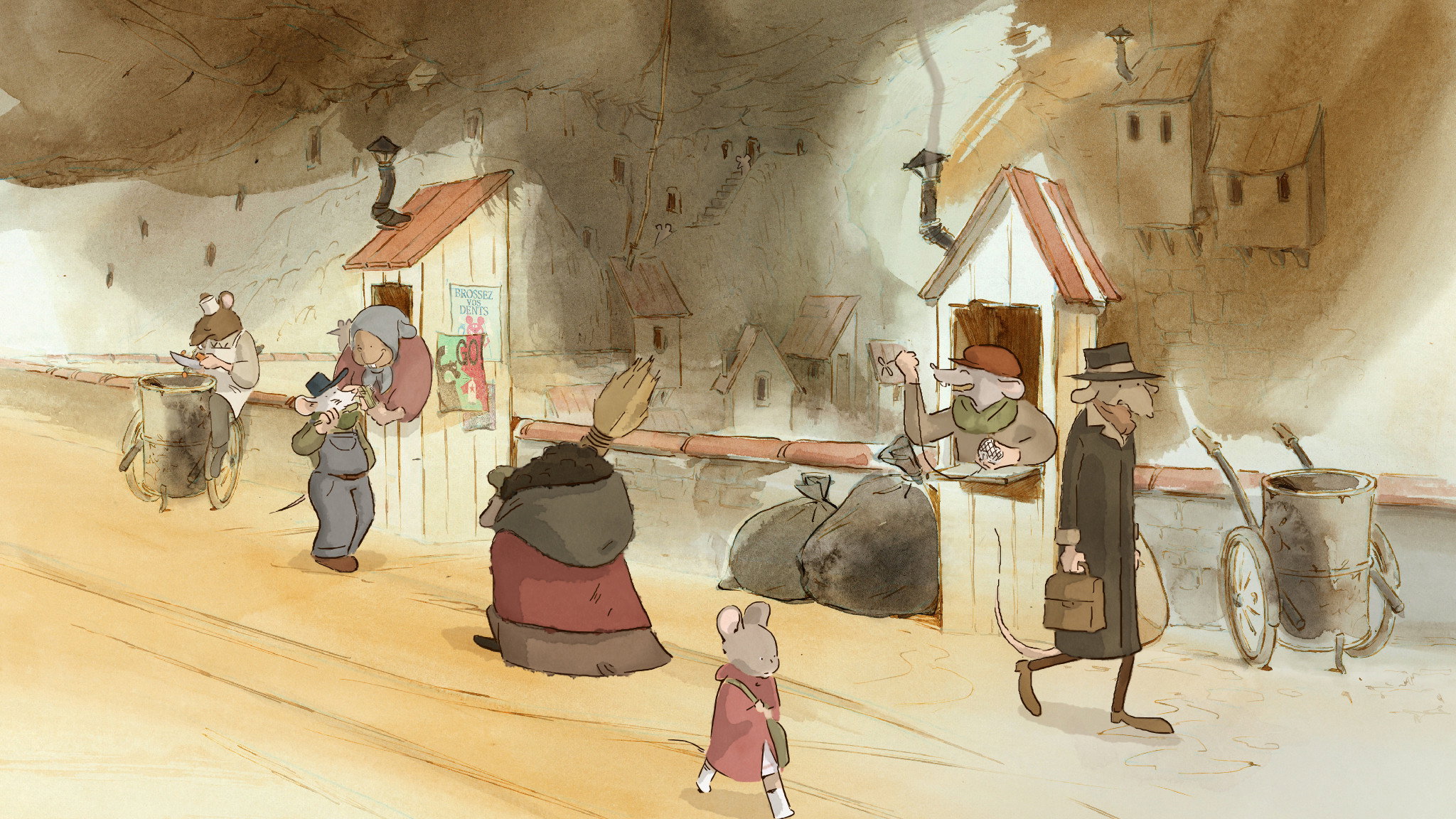 Ernest et Célestine scene photo