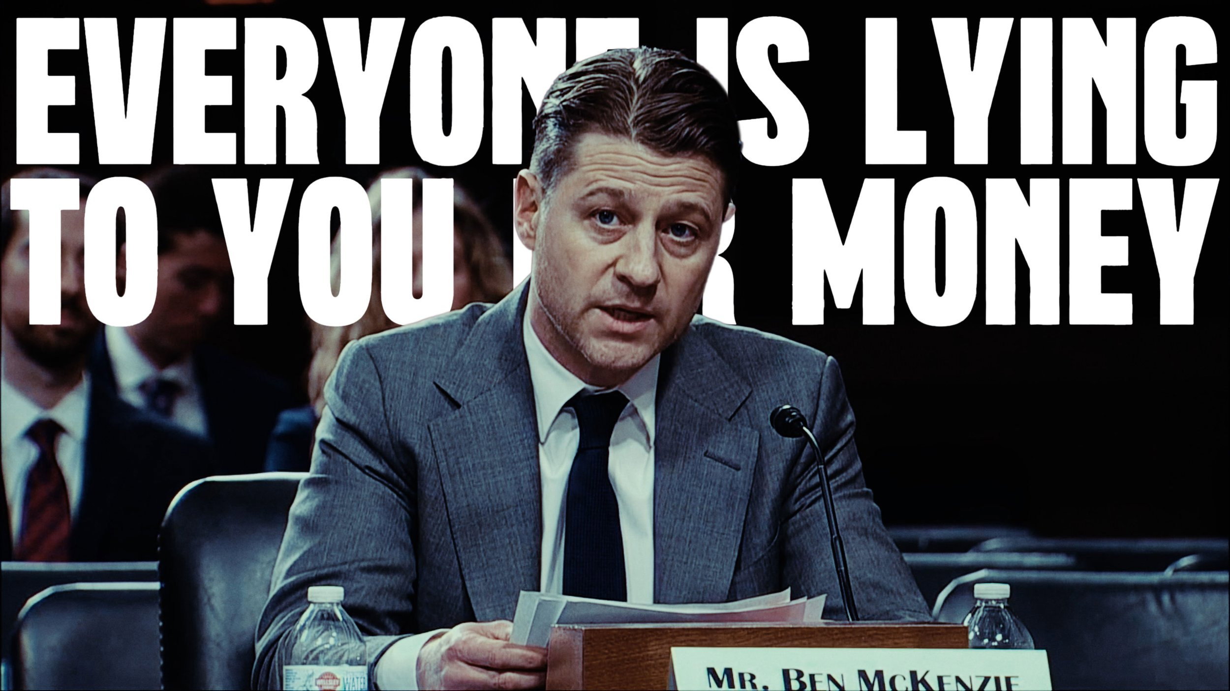 Everyone Is Lying to You for Money scene photo