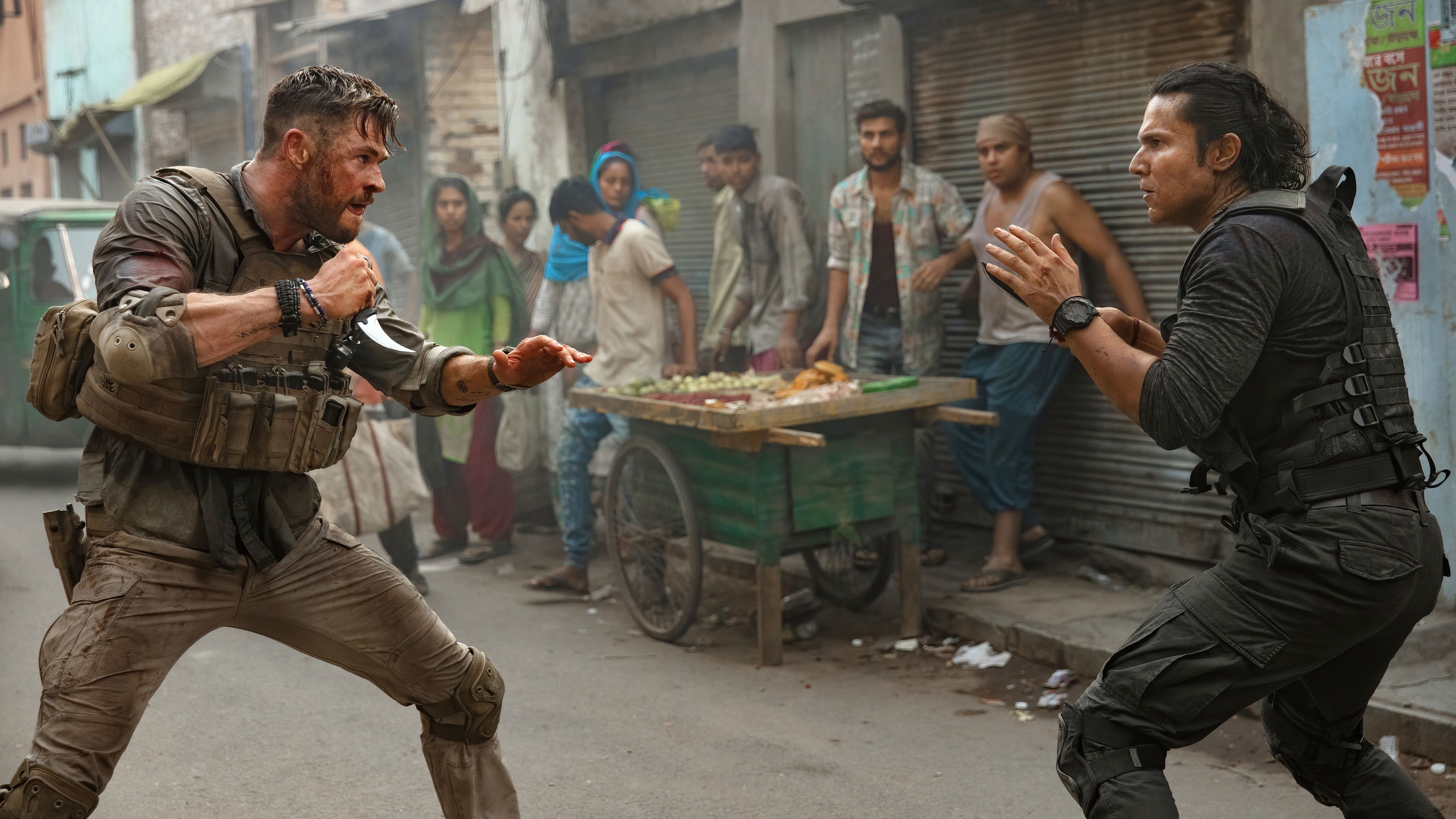 Extraction scene photo