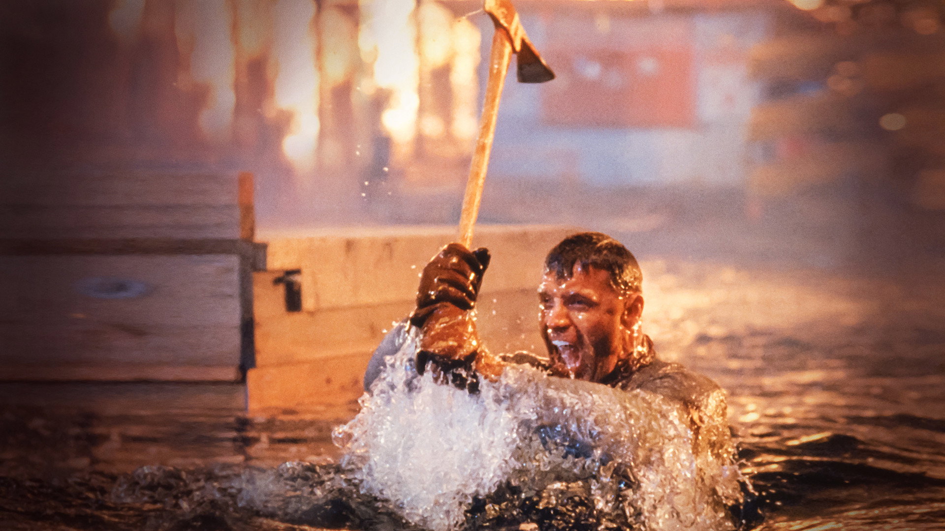 Firestorm scene photo