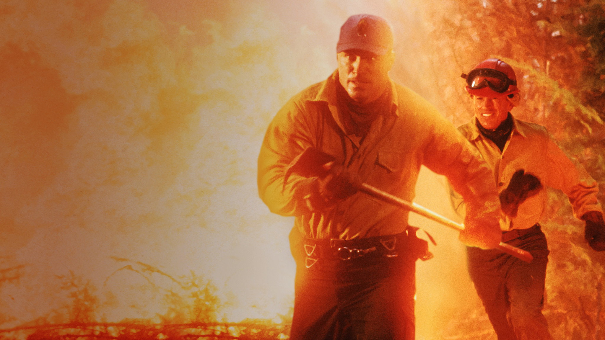 Firestorm scene photo
