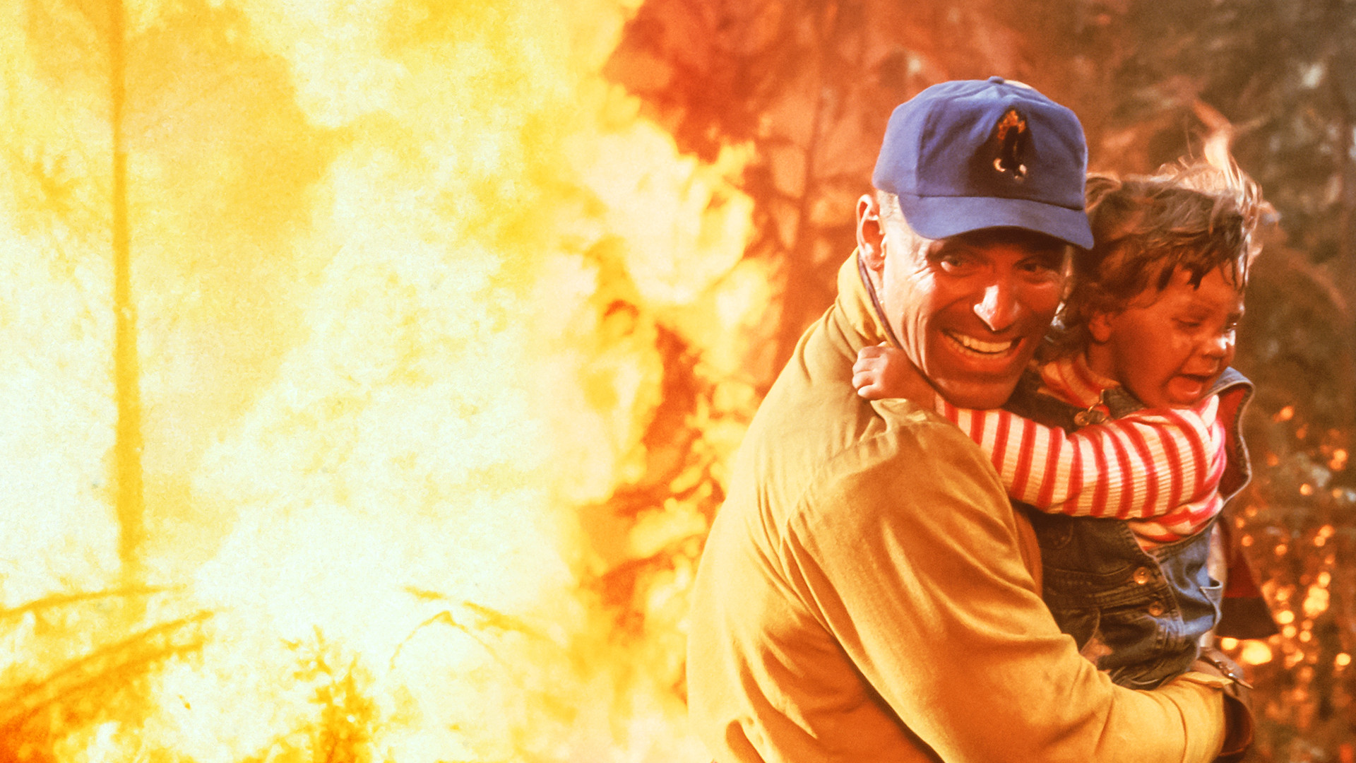 Firestorm scene photo