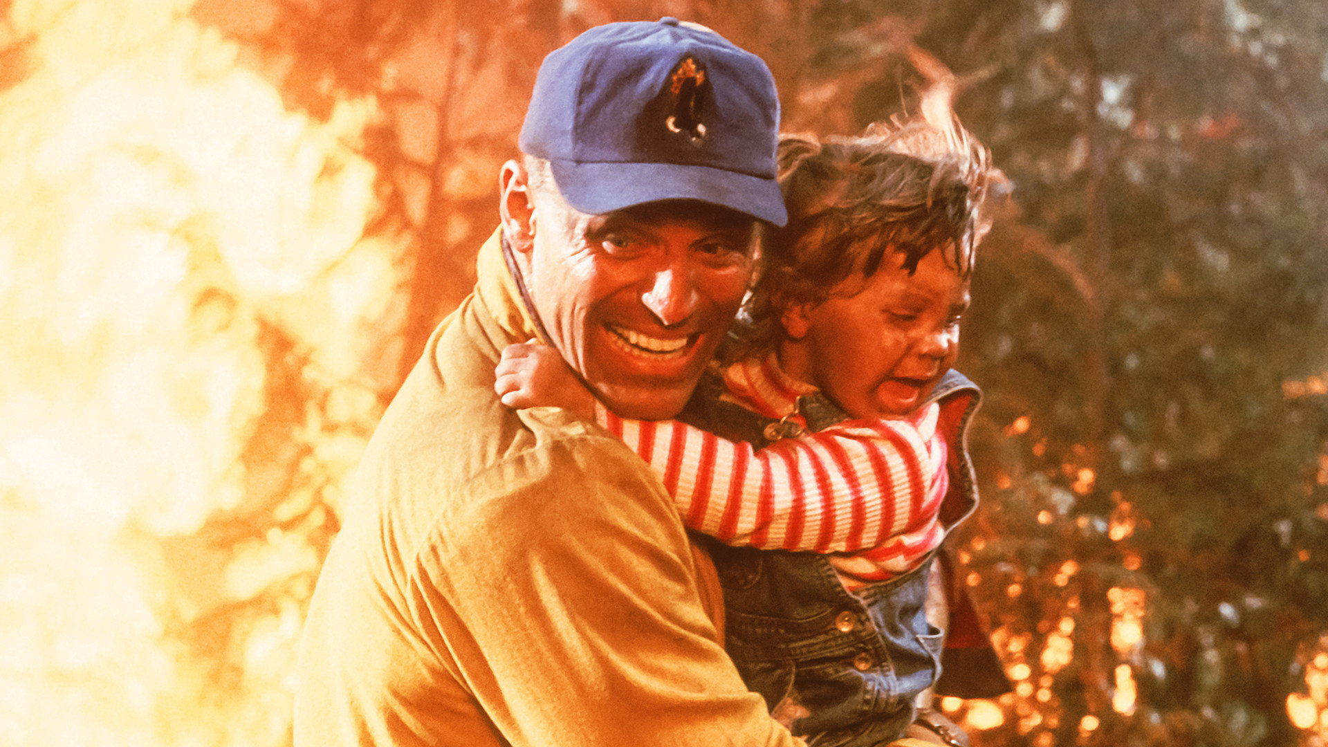 Firestorm scene photo