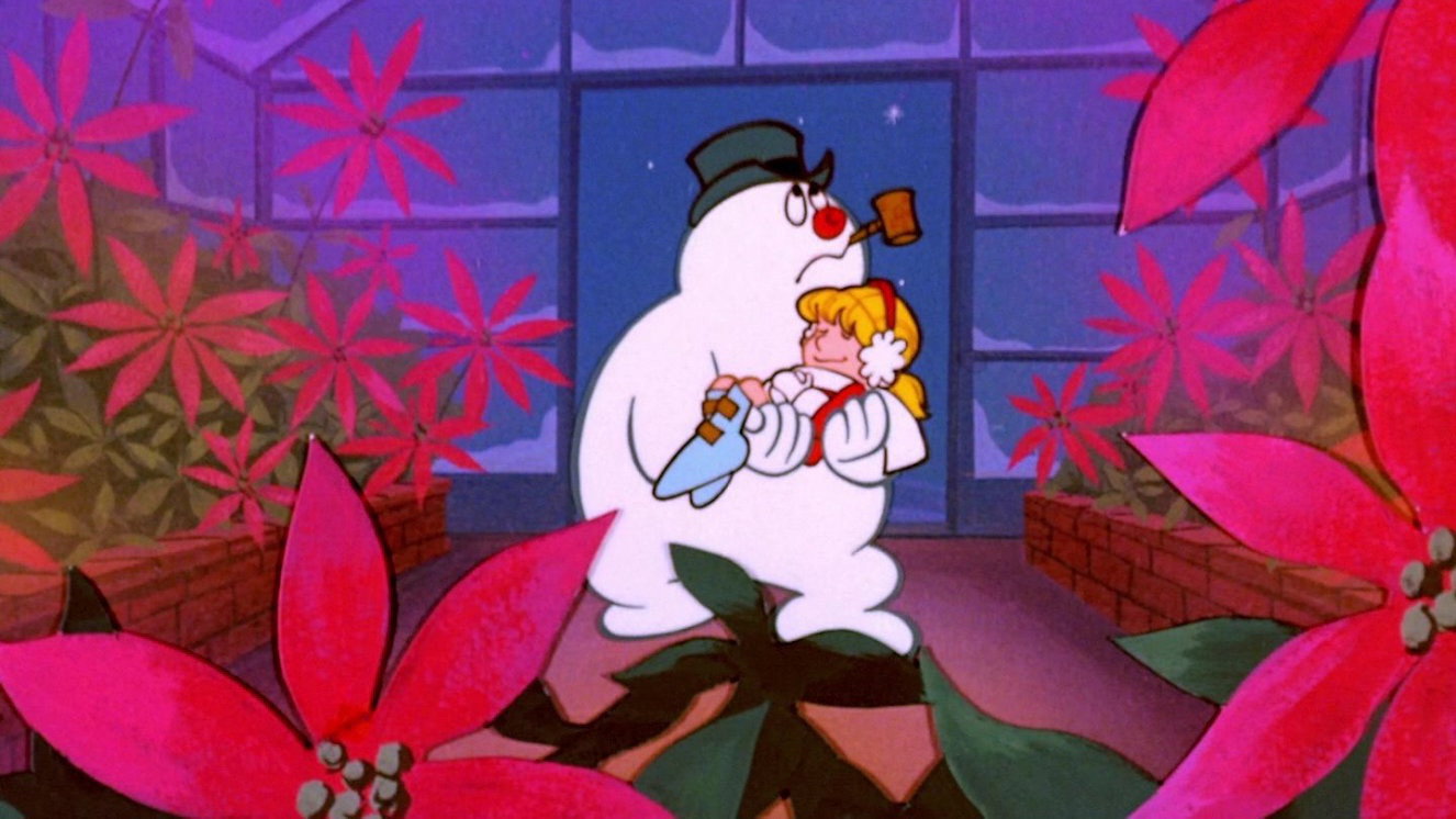 Frosty the Snowman scene photo