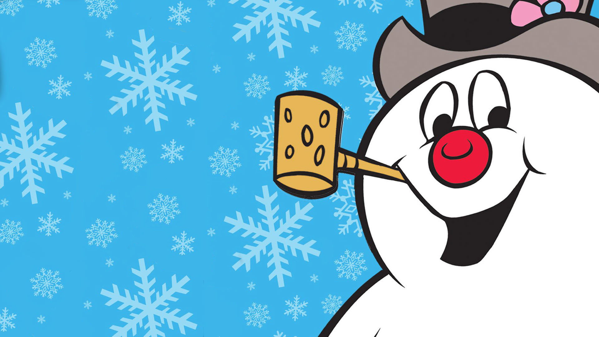Frosty the Snowman scene photo