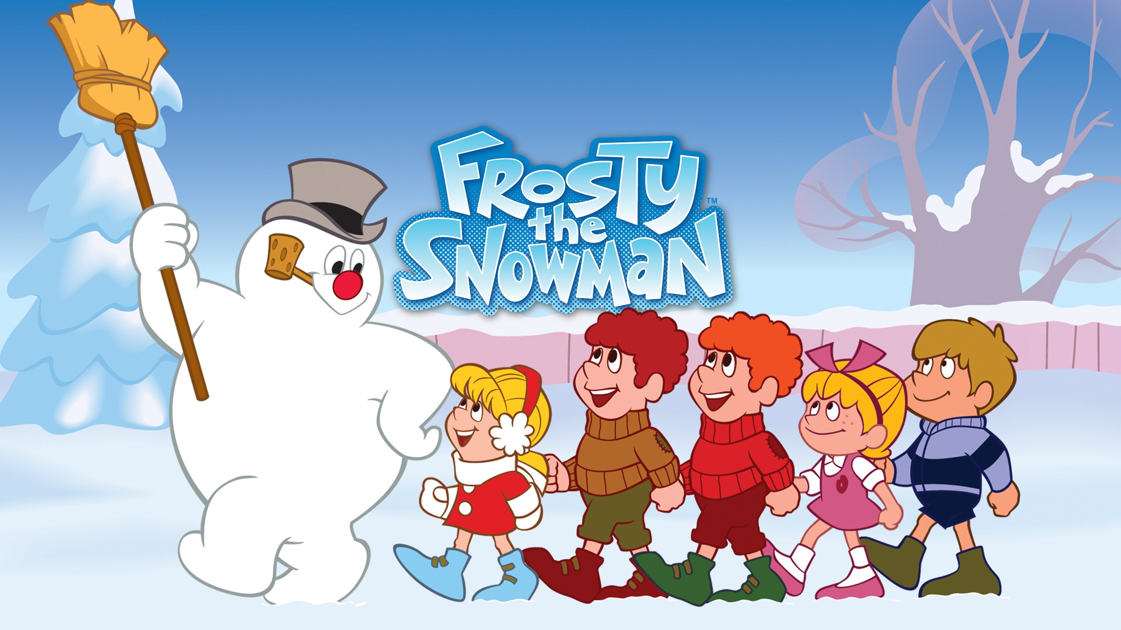 Frosty the Snowman scene photo