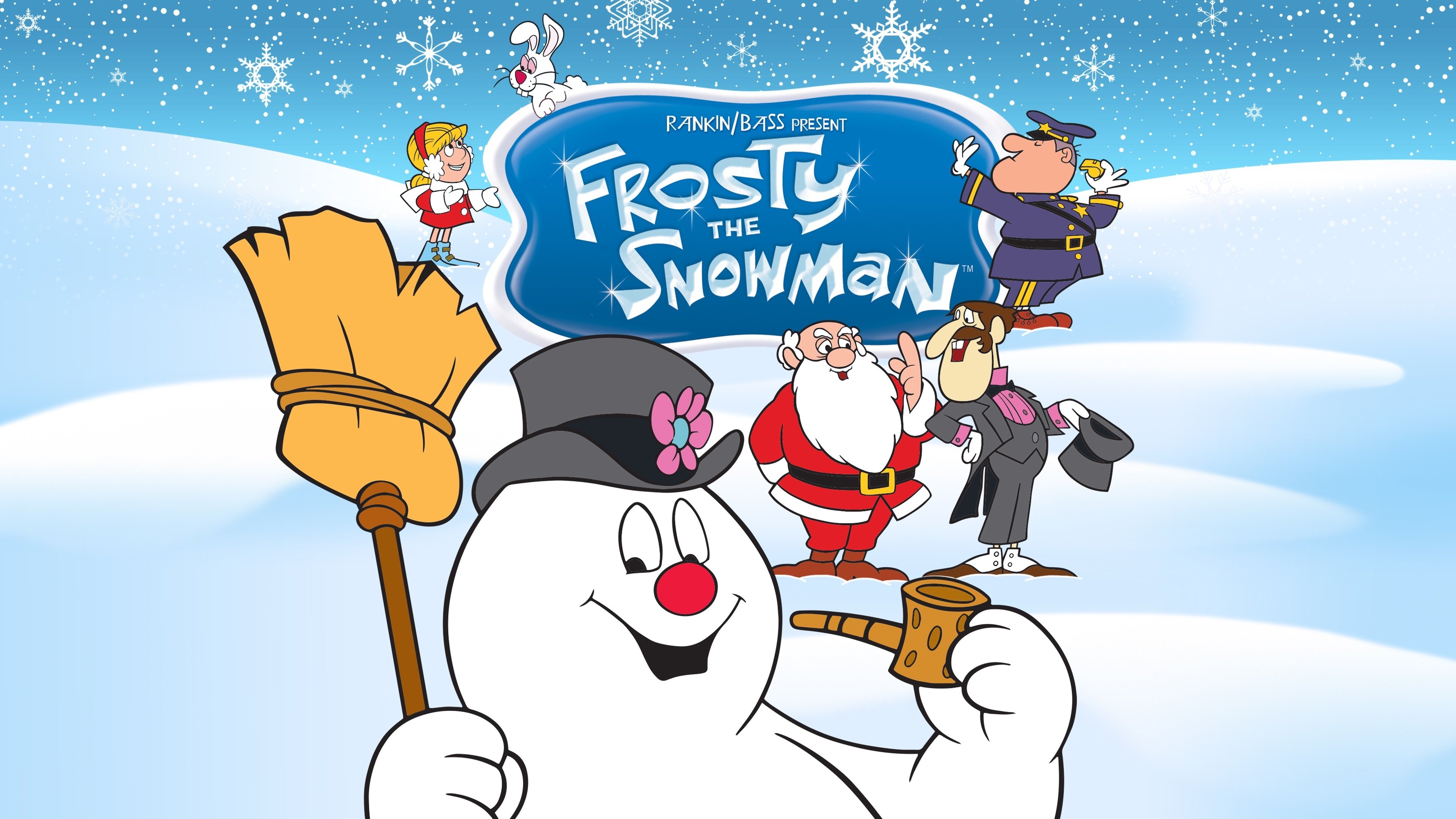 Frosty the Snowman scene photo