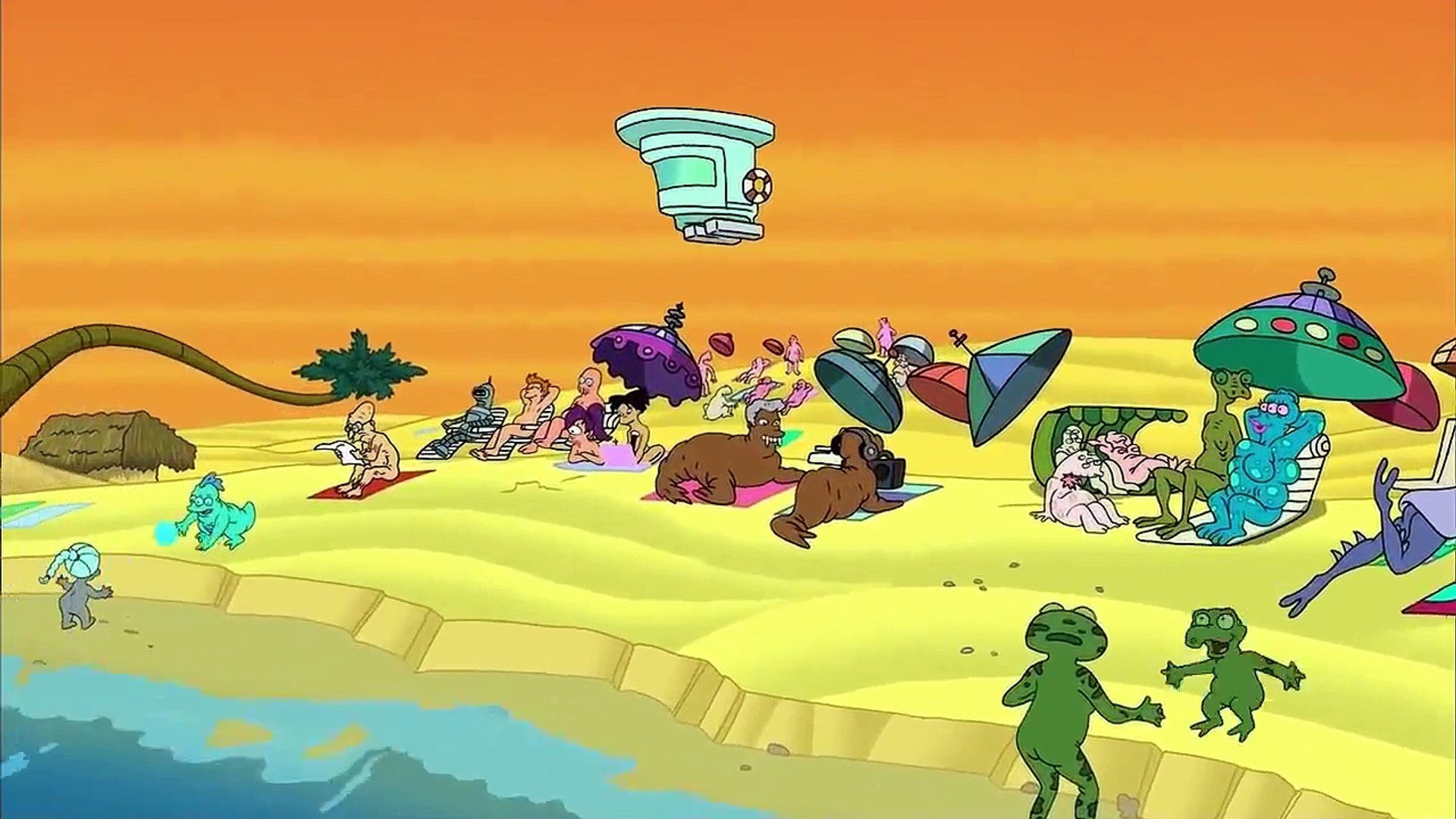 Futurama: Bender's Big Score scene photo