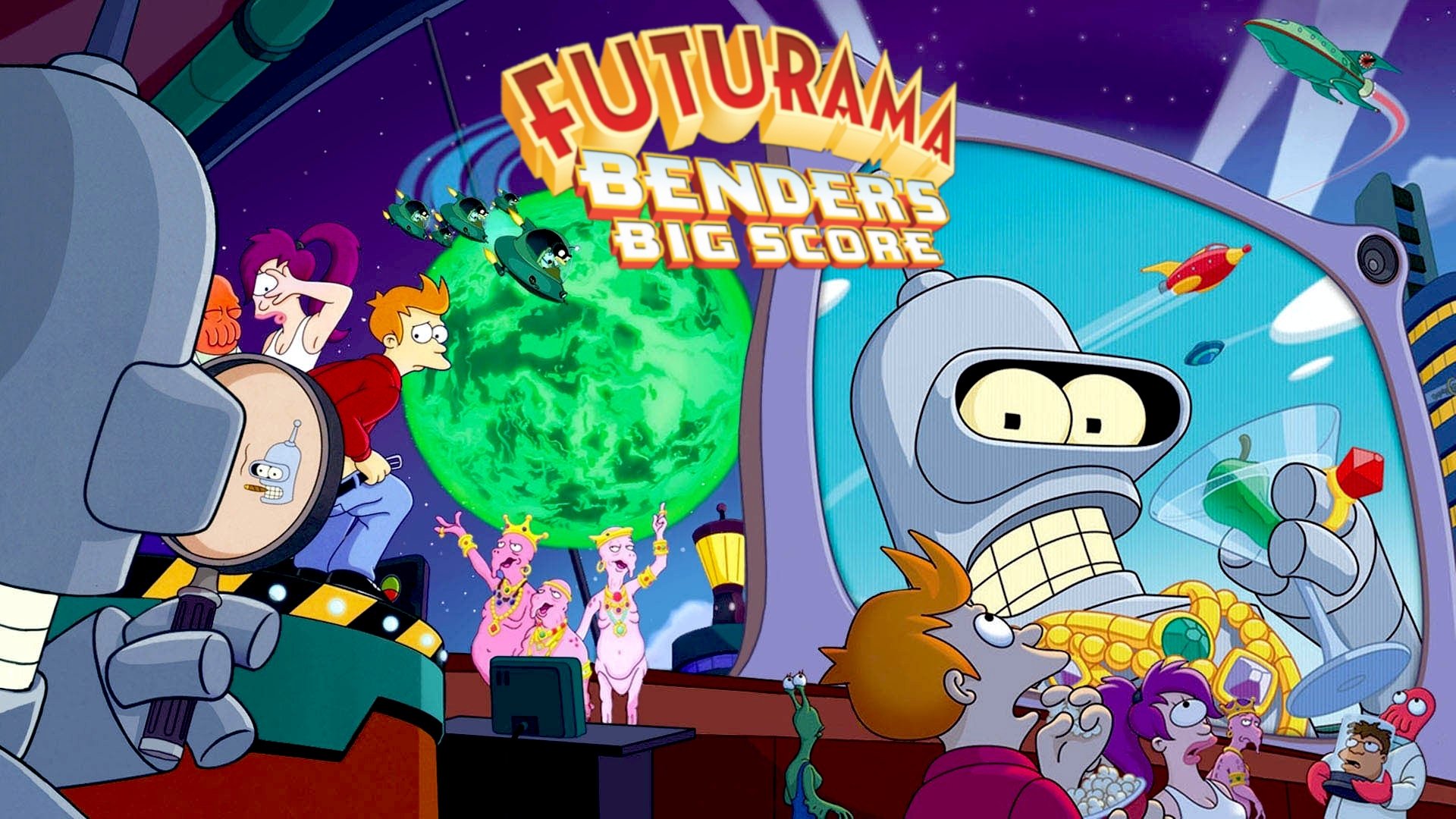 Futurama: Bender's Big Score scene photo