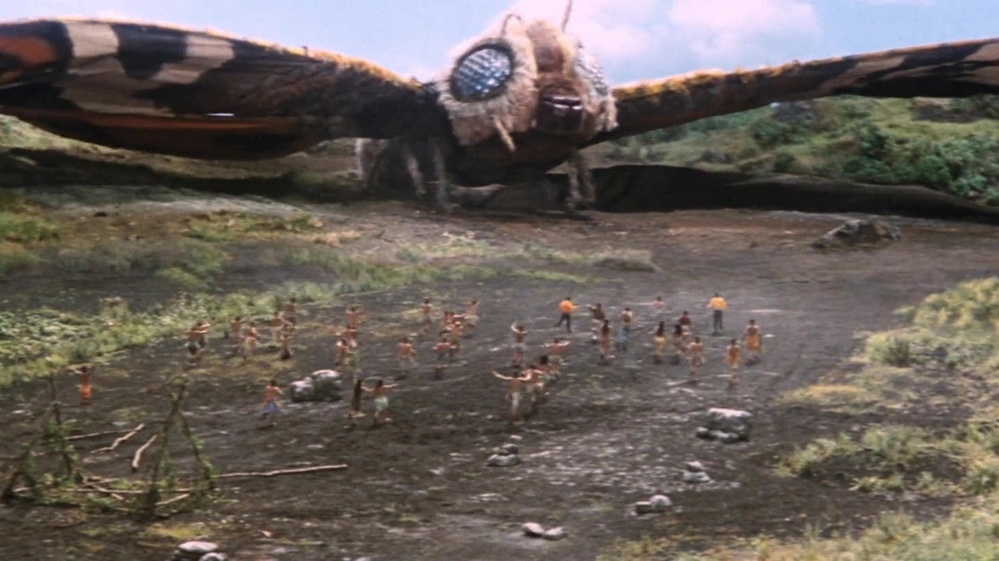 Gojira · Ebira · Mosura Nankai no daikettô scene photo