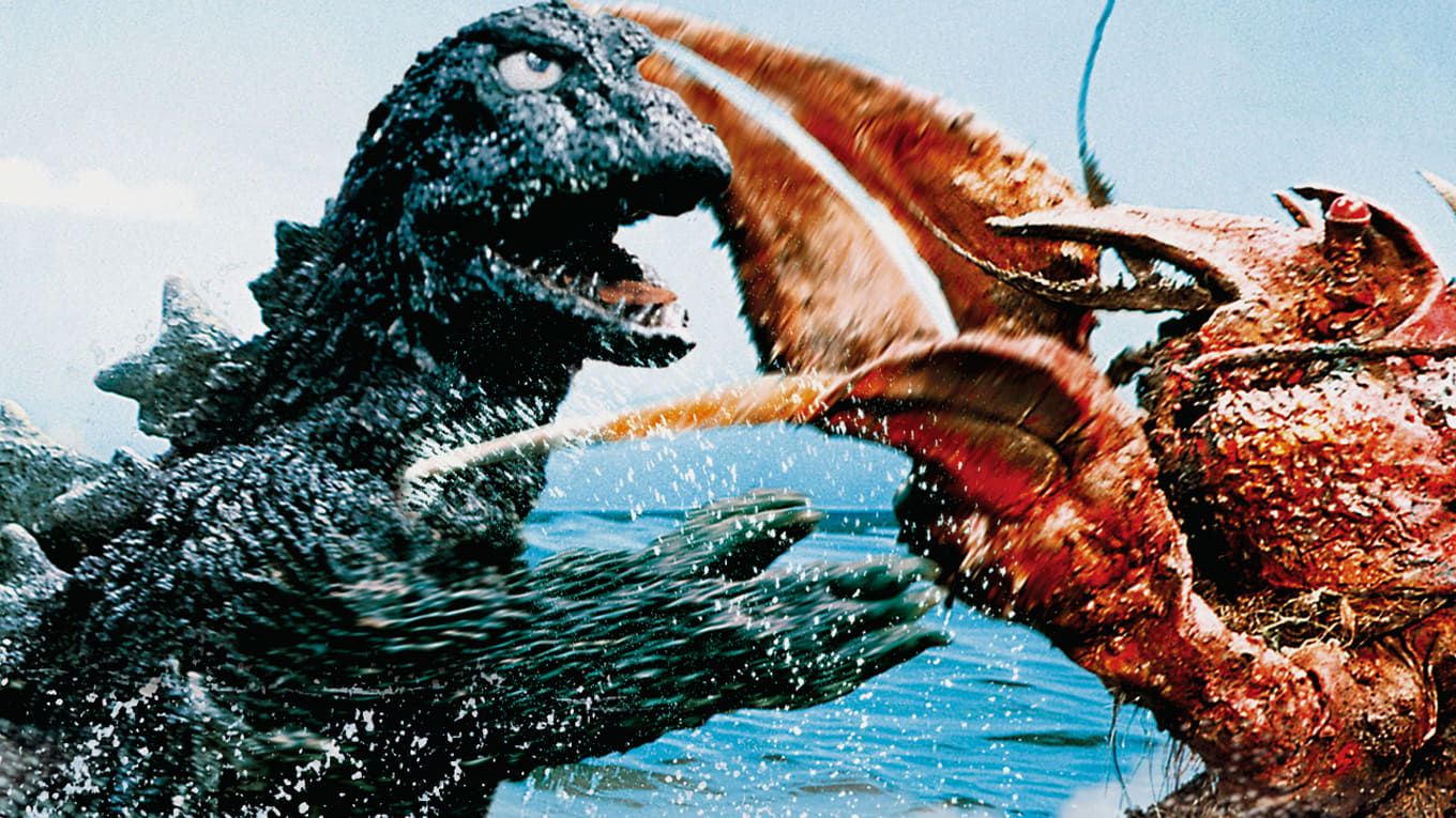 Gojira · Ebira · Mosura Nankai no daikettô scene photo