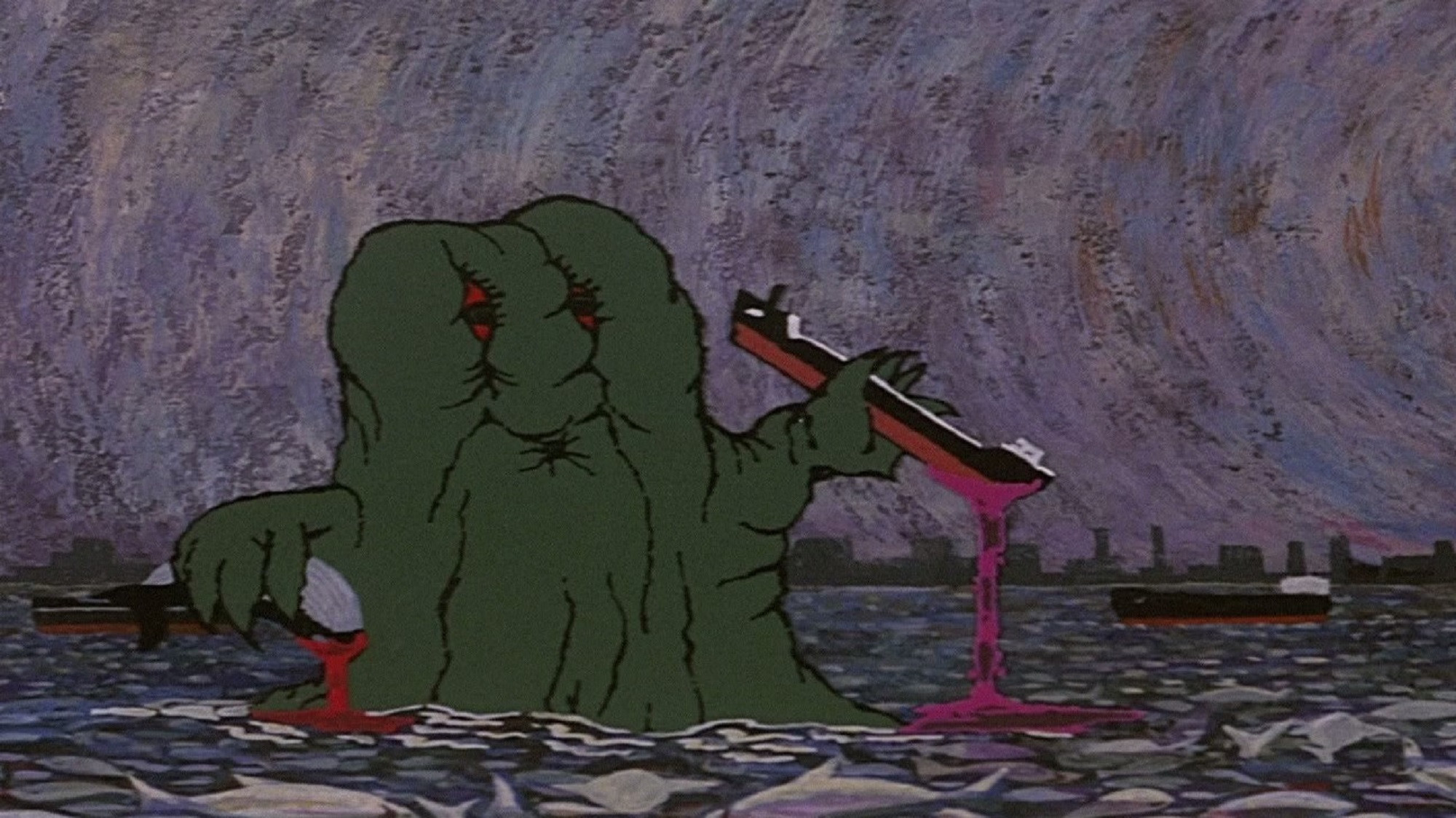 Gojira tai Hedora scene photo