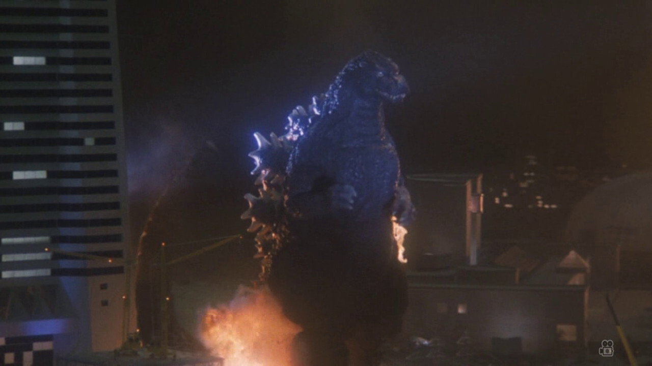 Gojira vs. Mosura scene photo