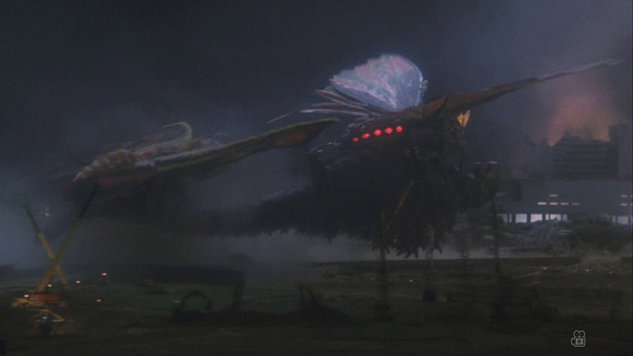 Gojira vs. Mosura scene photo