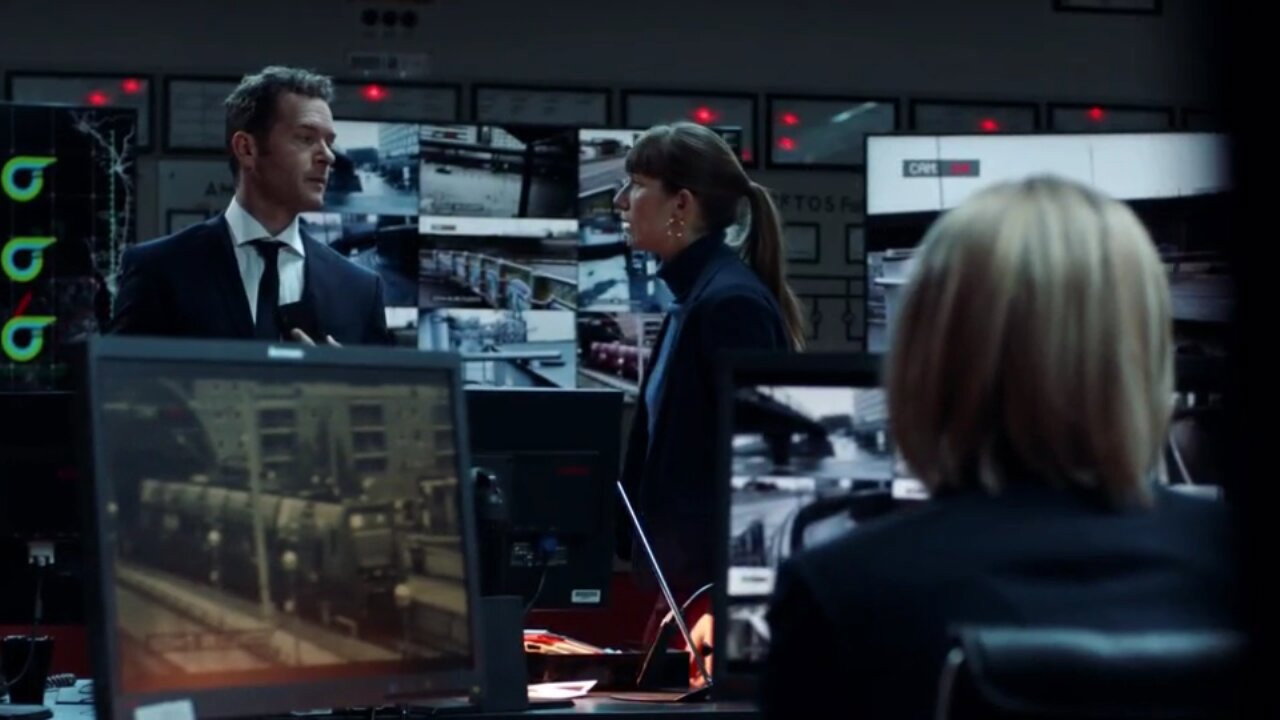 Hacker scene photo