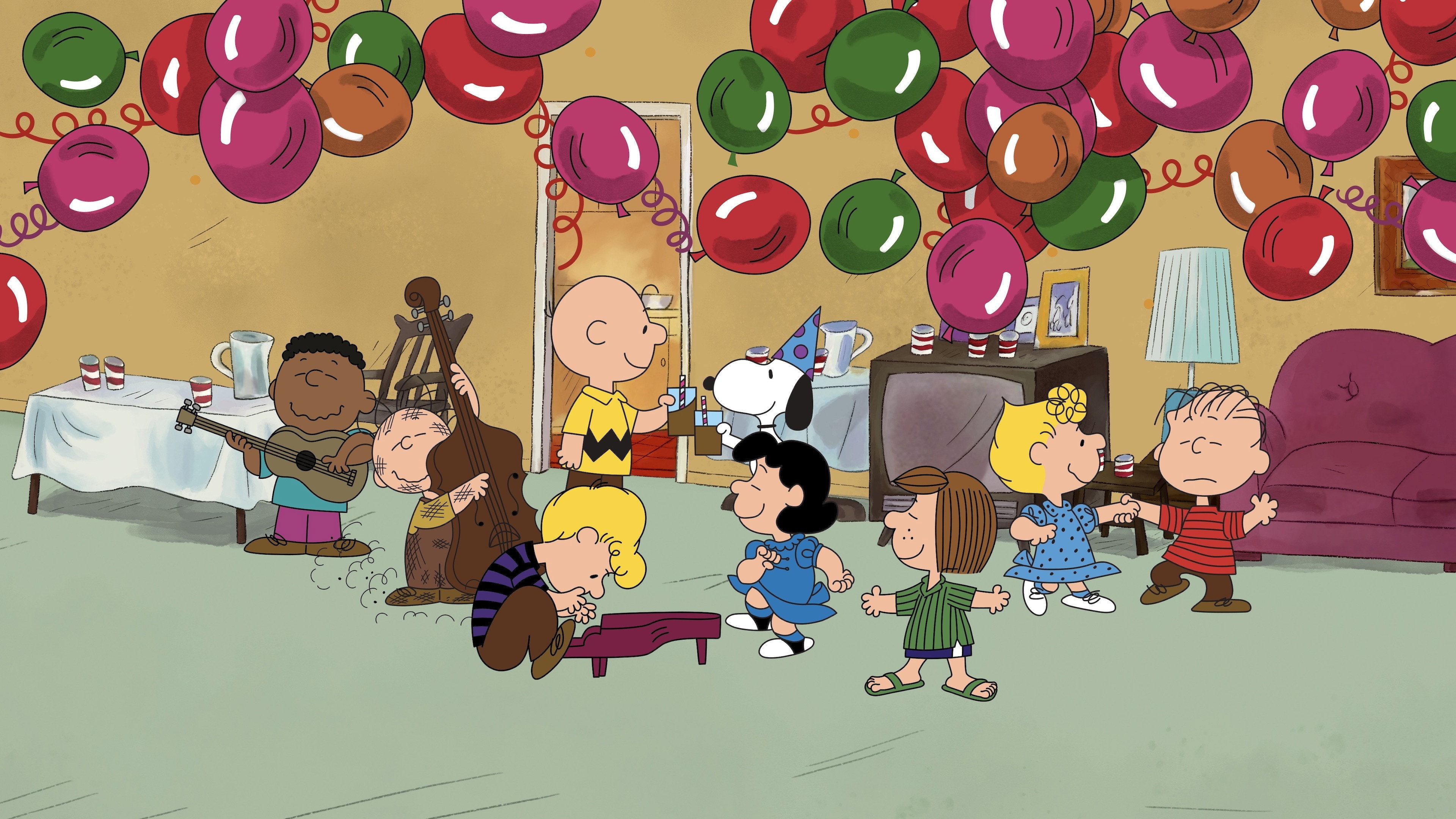 Happy New Year, Charlie Brown scene photo