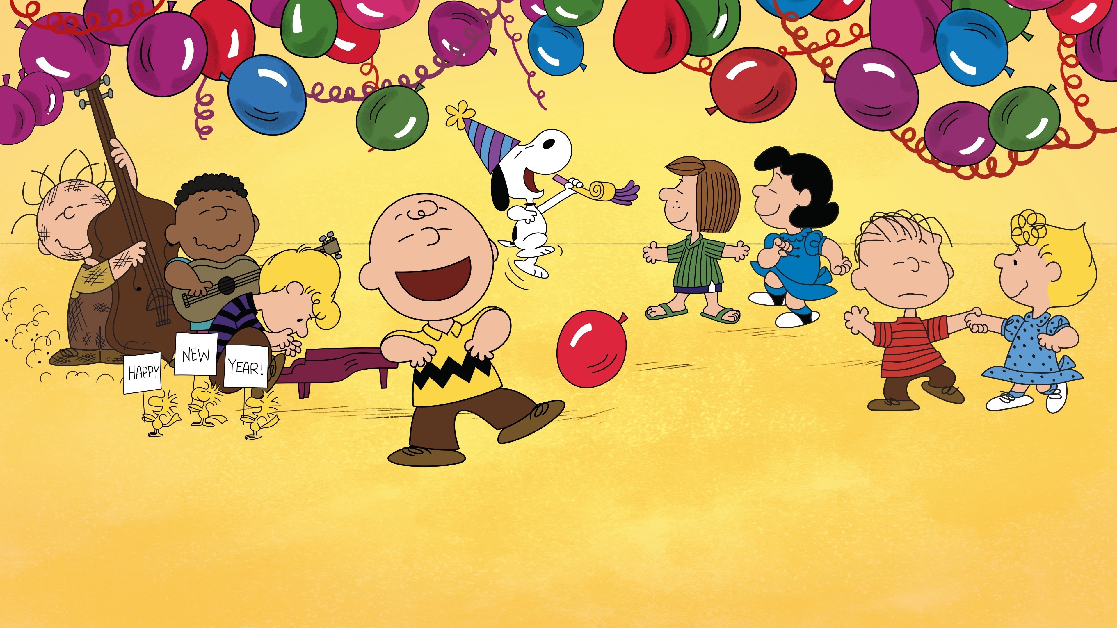 Happy New Year, Charlie Brown scene photo