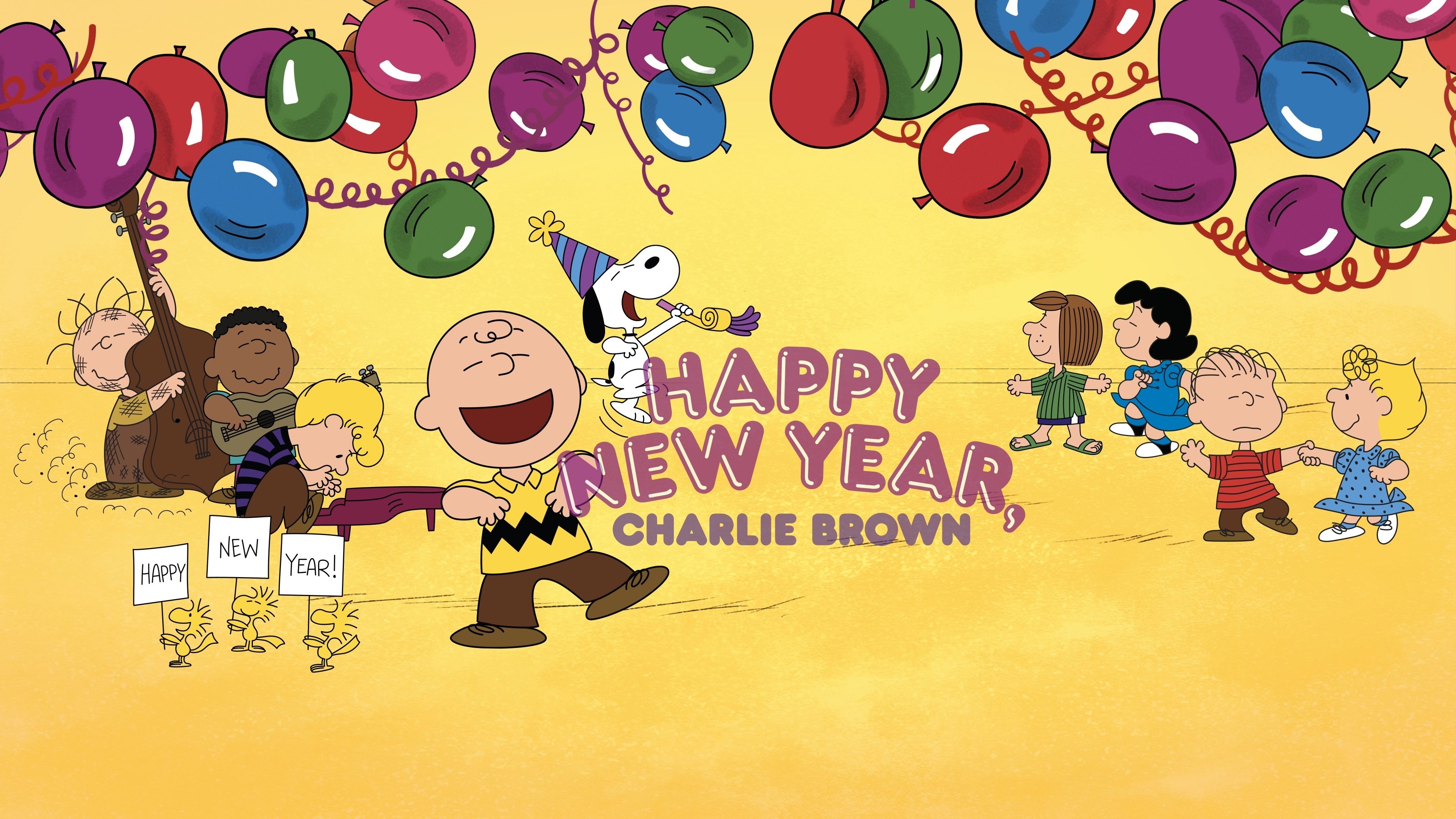 Happy New Year, Charlie Brown scene photo