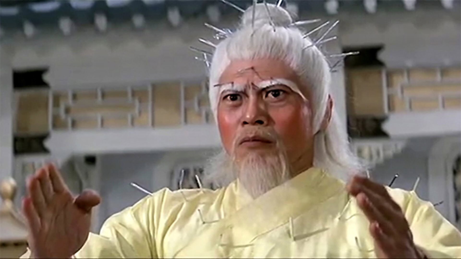 Hong Wending san po bai lian jiao scene photo
