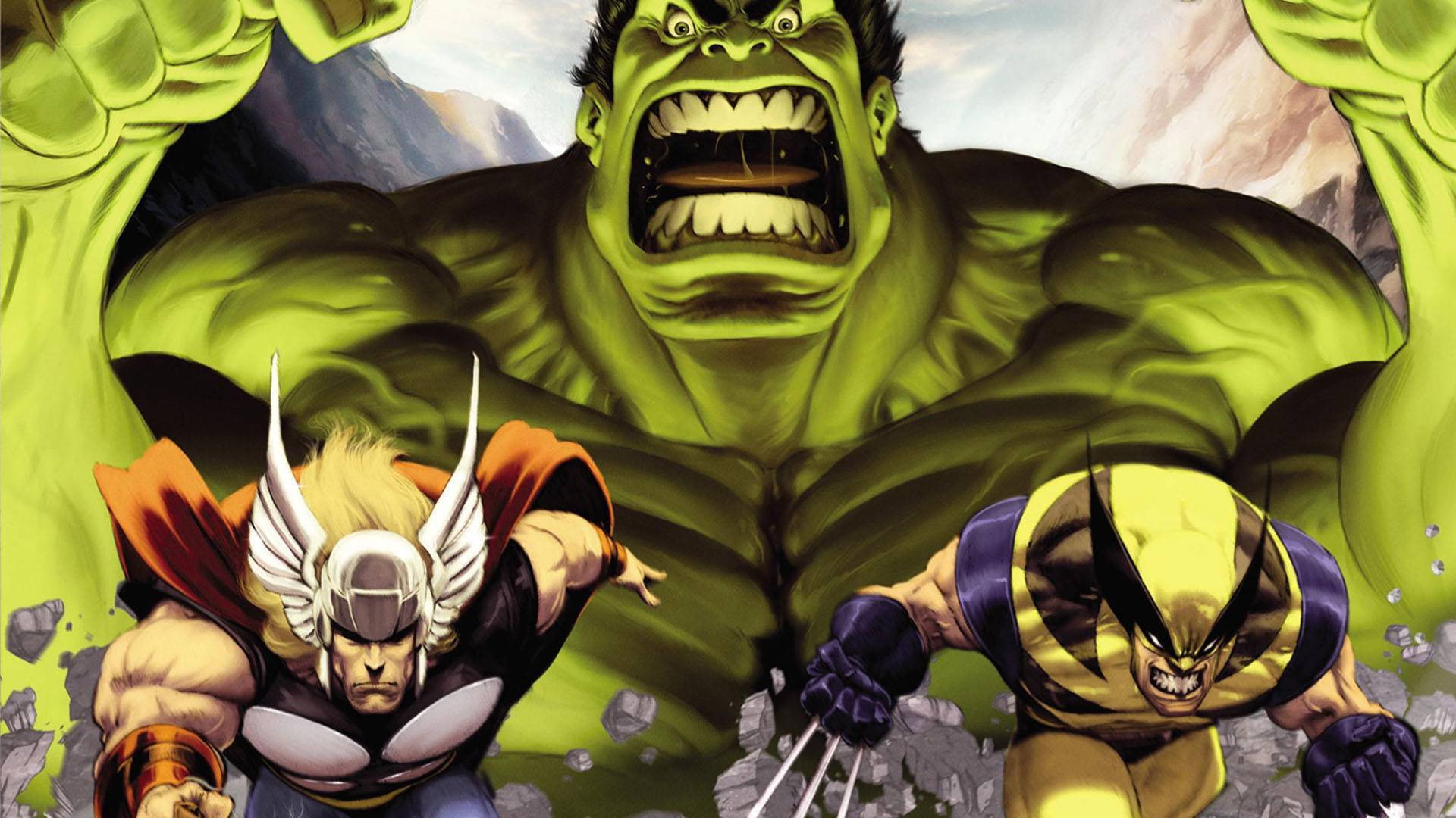 Hulk Vs. scene photo