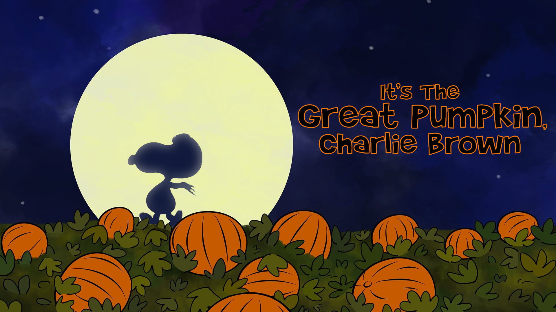 It's the Great Pumpkin, Charlie Brown scene photo