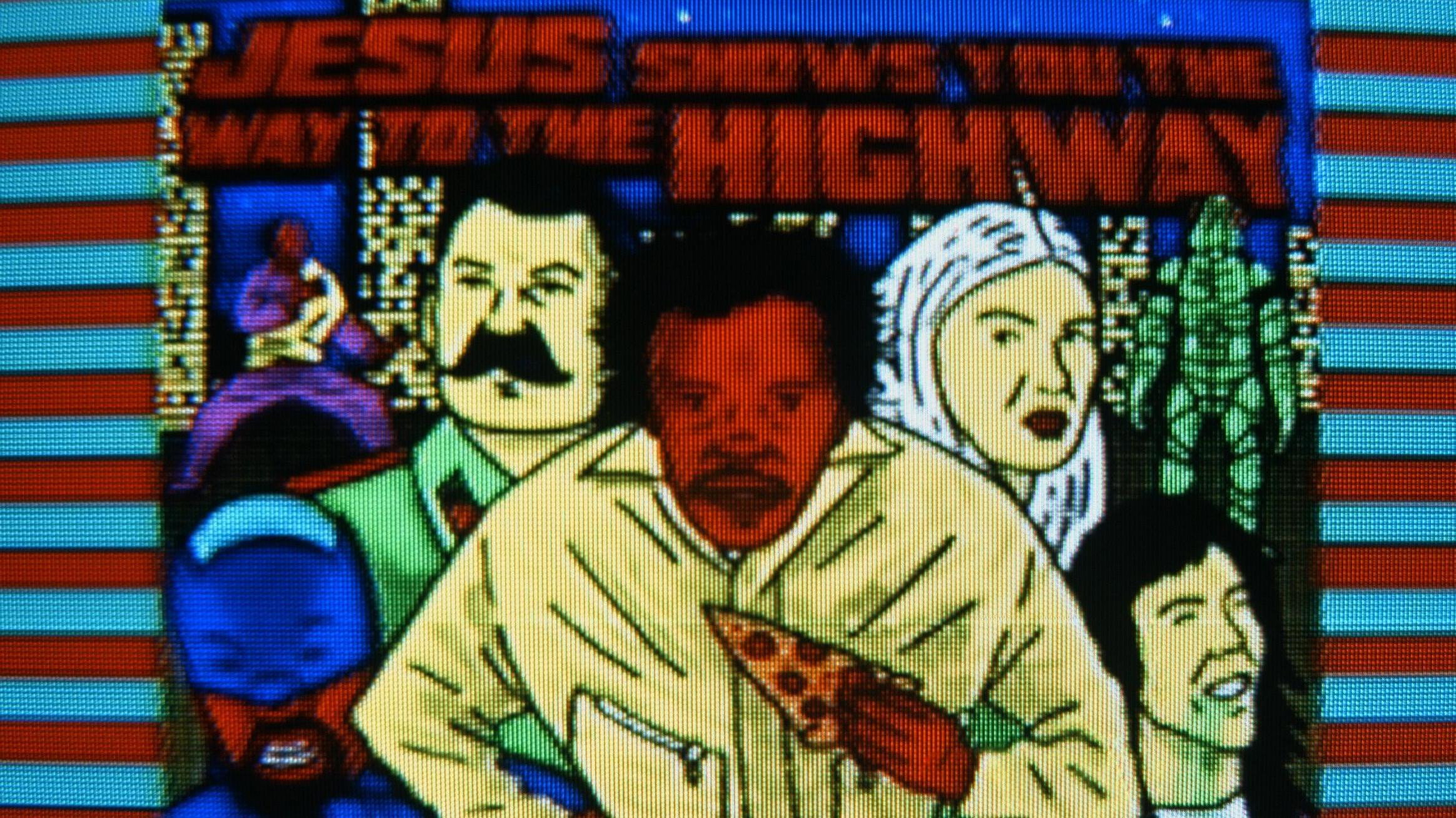 Jesus Shows You the Way to the Highway scene photo