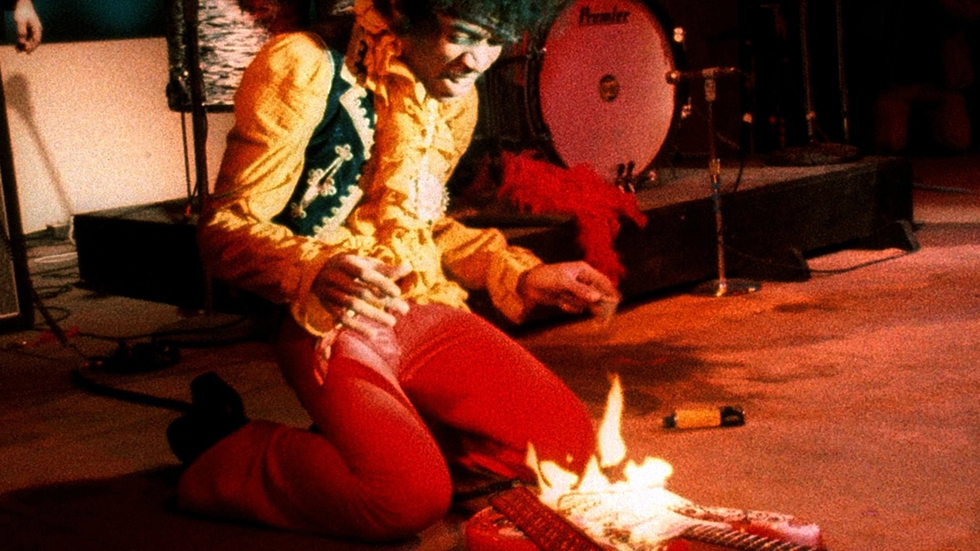 Jimi Hendrix scene photo