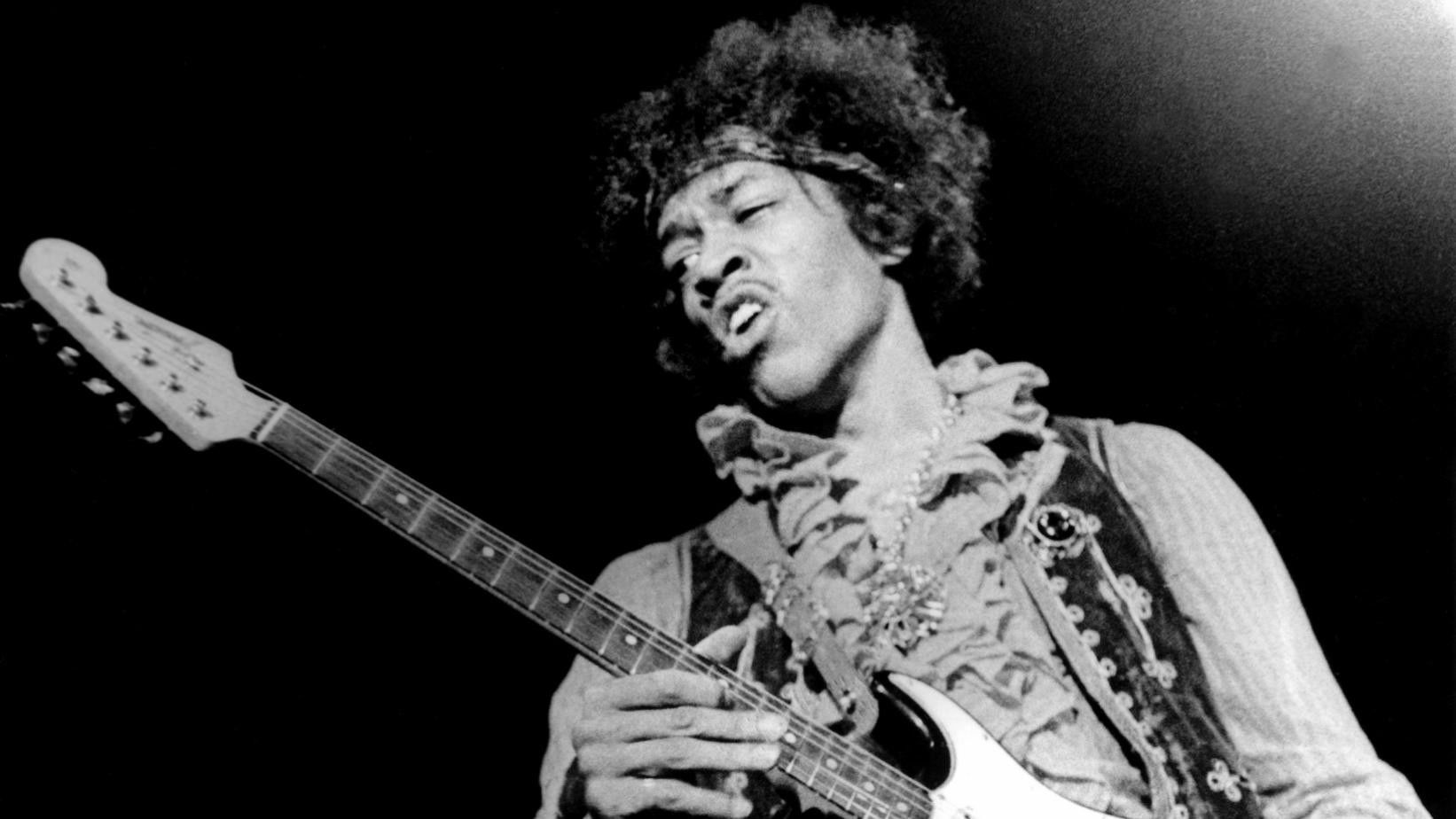 Jimi Hendrix scene photo