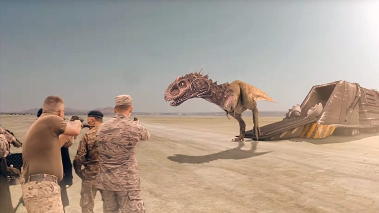 Jurassic Thunder scene photo