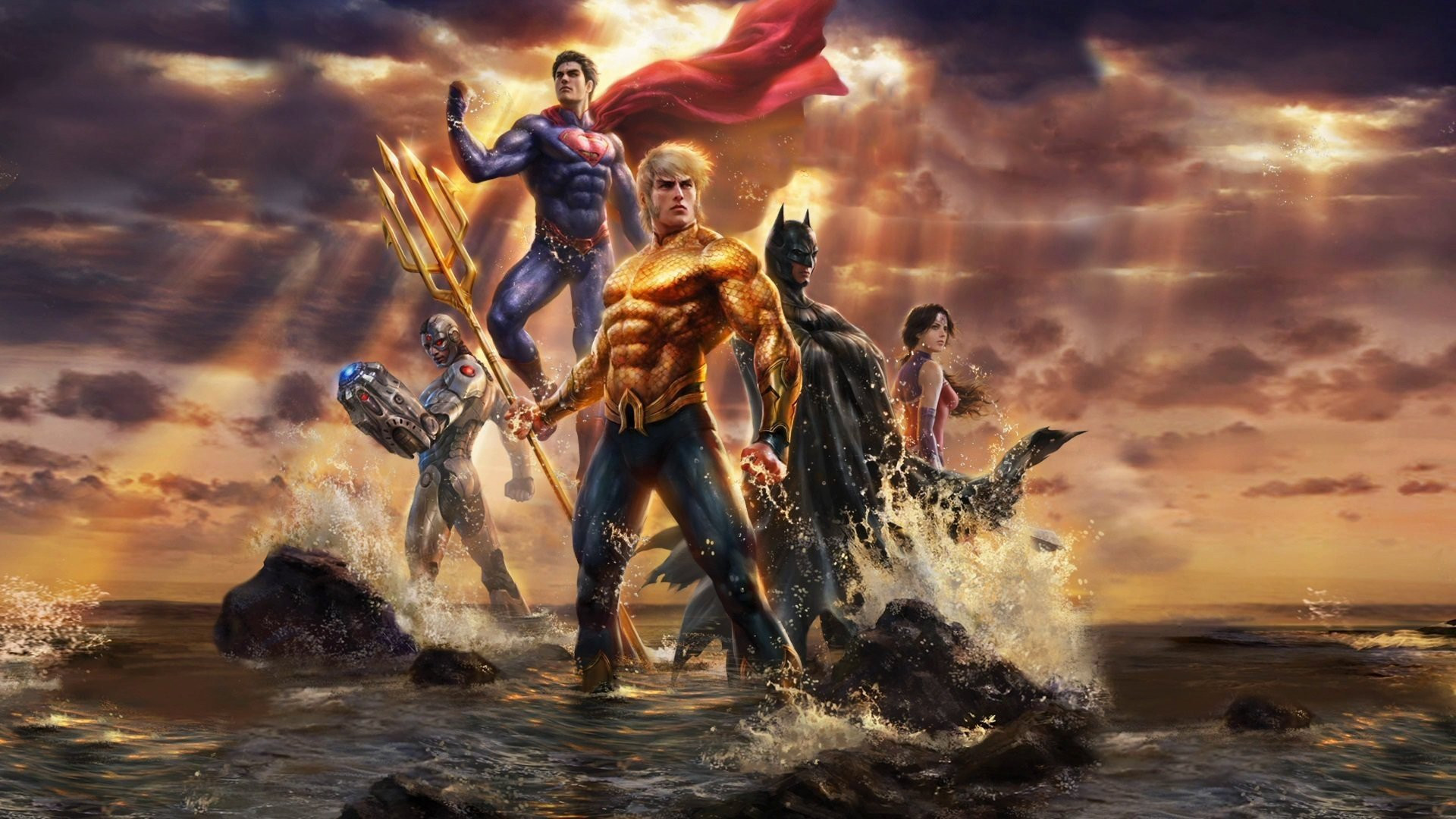 Justice League: Throne of Atlantis scene photo