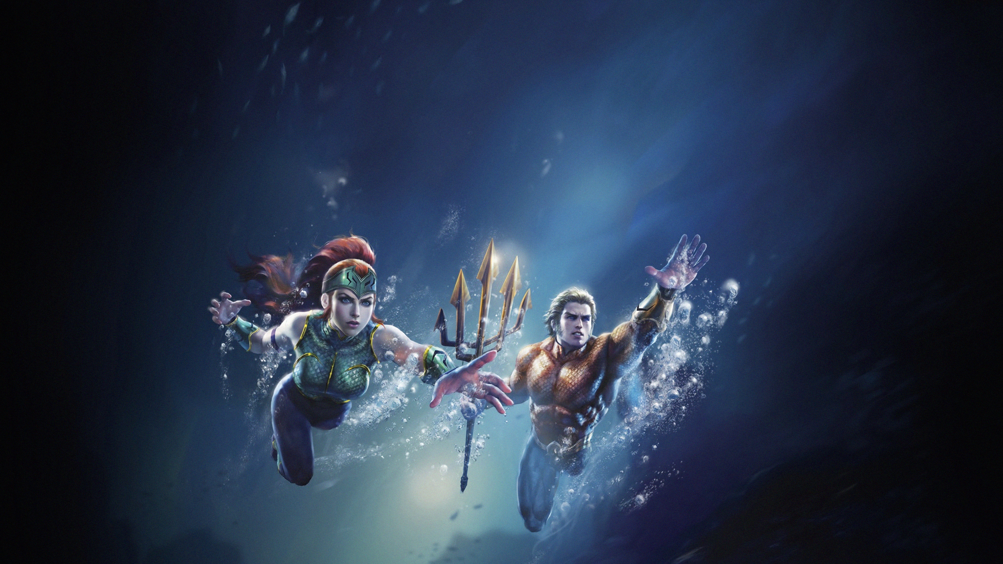 Justice League: Throne of Atlantis scene photo